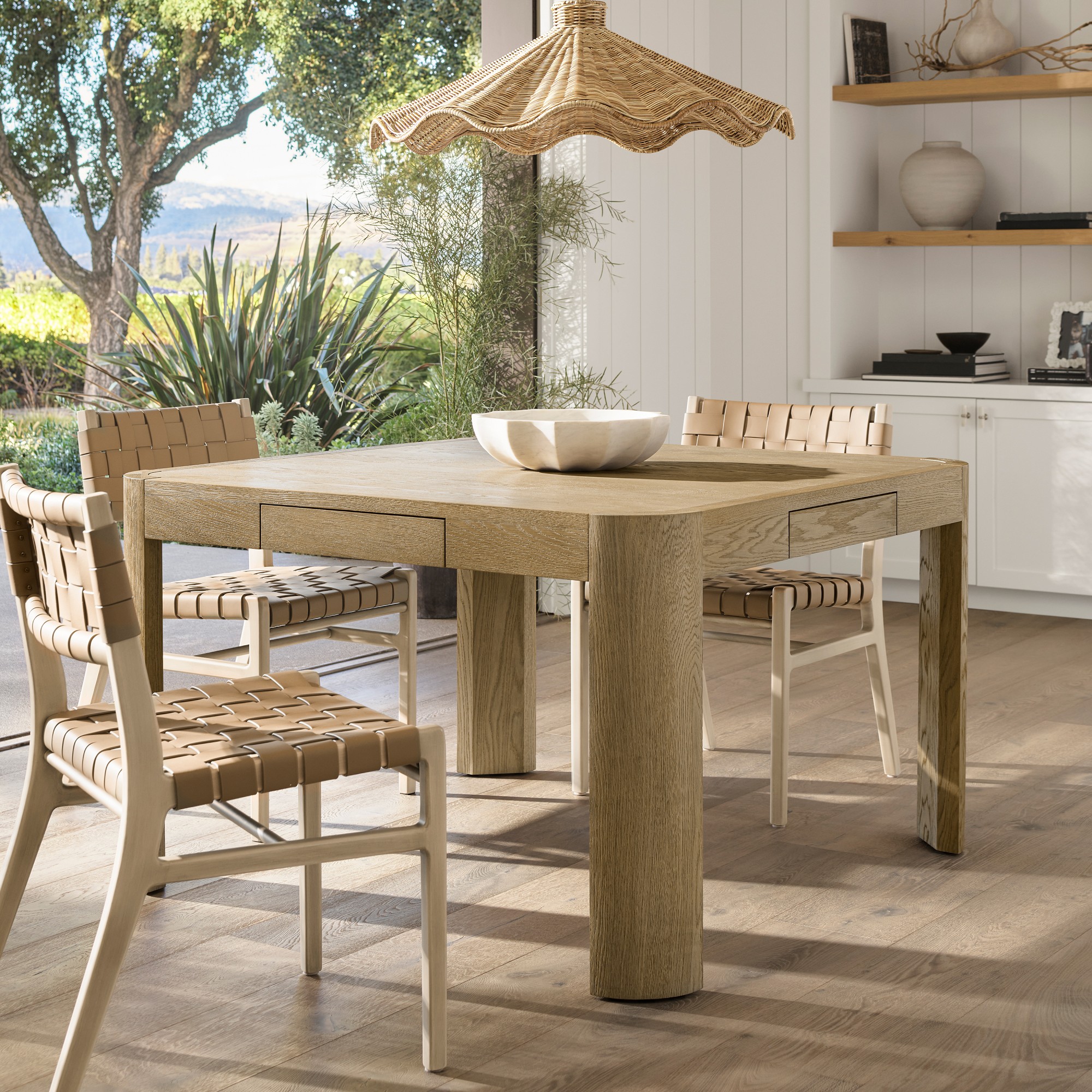 Radius Square Dining Game Table (48