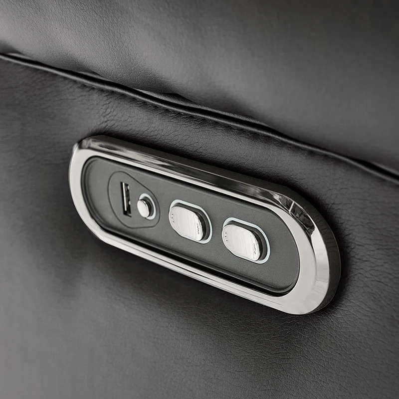 Anton Traditional Design Swivel and Rocker Power Recliner