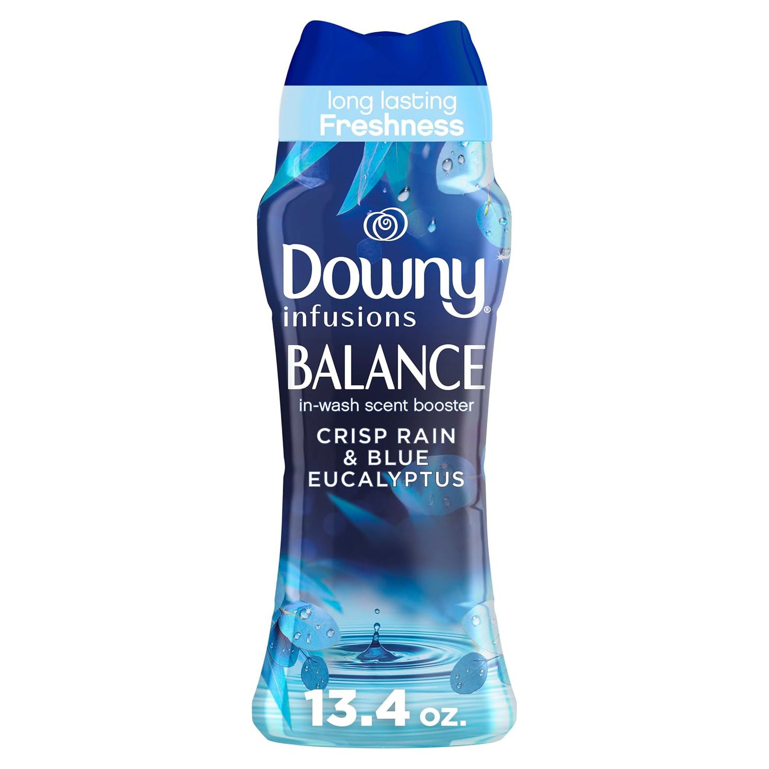 Downy Infusions In Wash Scent Booster Beads, CALM, Soothing Lavender and Vanilla Bean Scent, 24 oz Laundry Beads