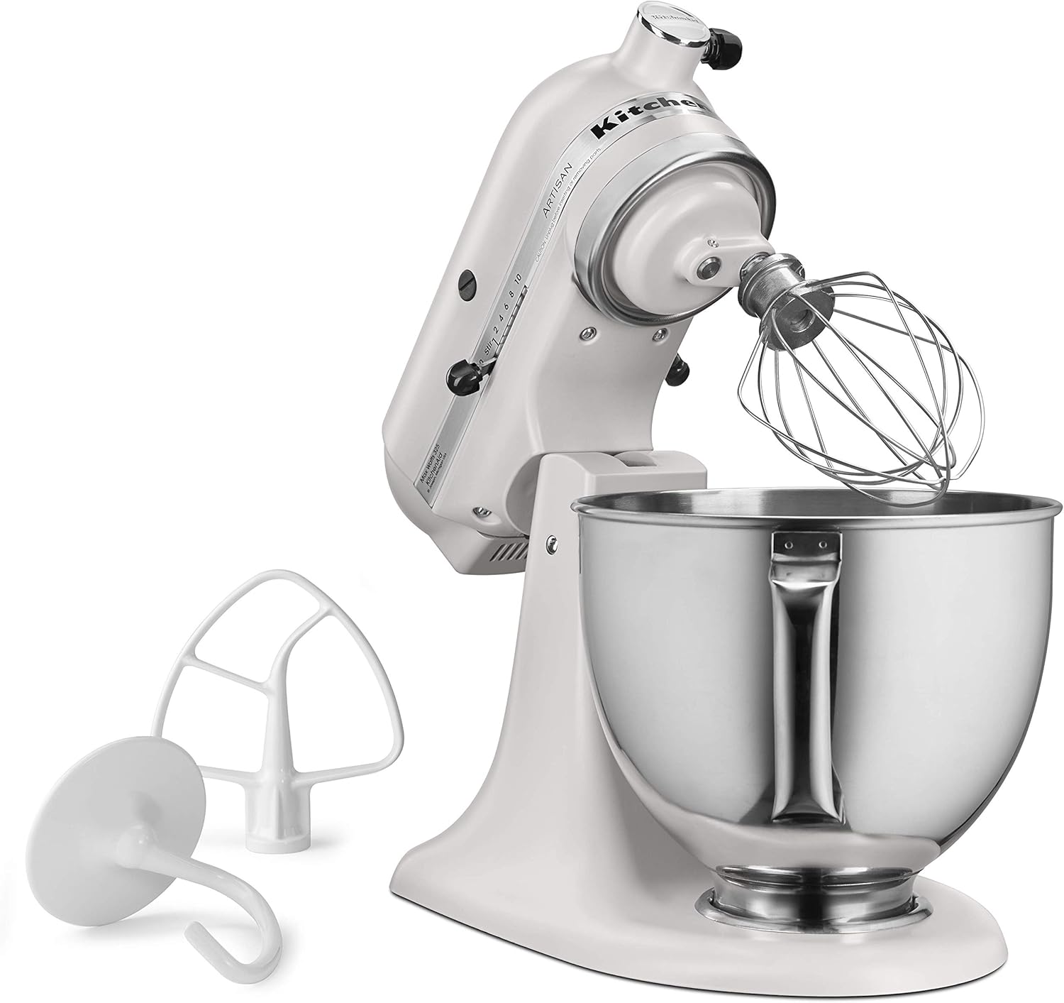 KitchenAid Artisan Series 5 Quart Tilt Head Stand Mixer with Pouring Shield KSM150PS, Removable bowl, Aqua Sky