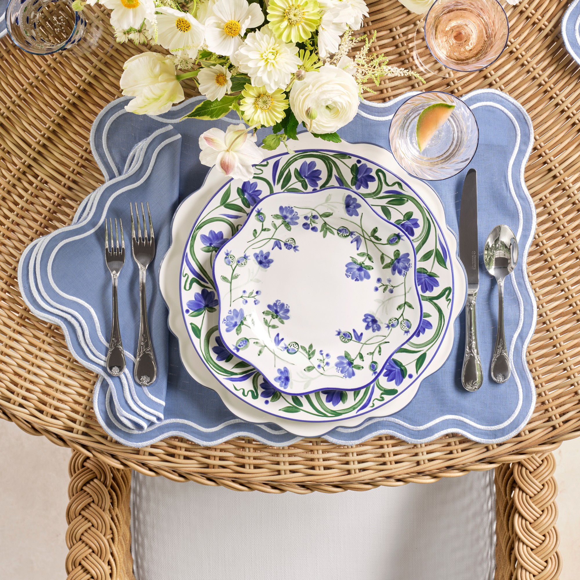 AERIN Garden Bouquet Dinnerware Collection