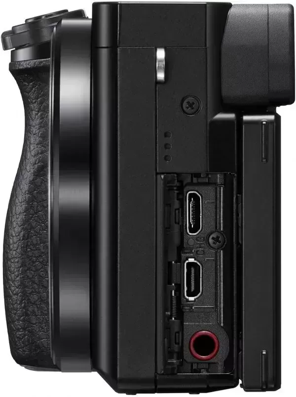 Alpha A6100 Mirrorless Camera With 16-50mm Zoom Lens, Black (ILCE6100L/B)