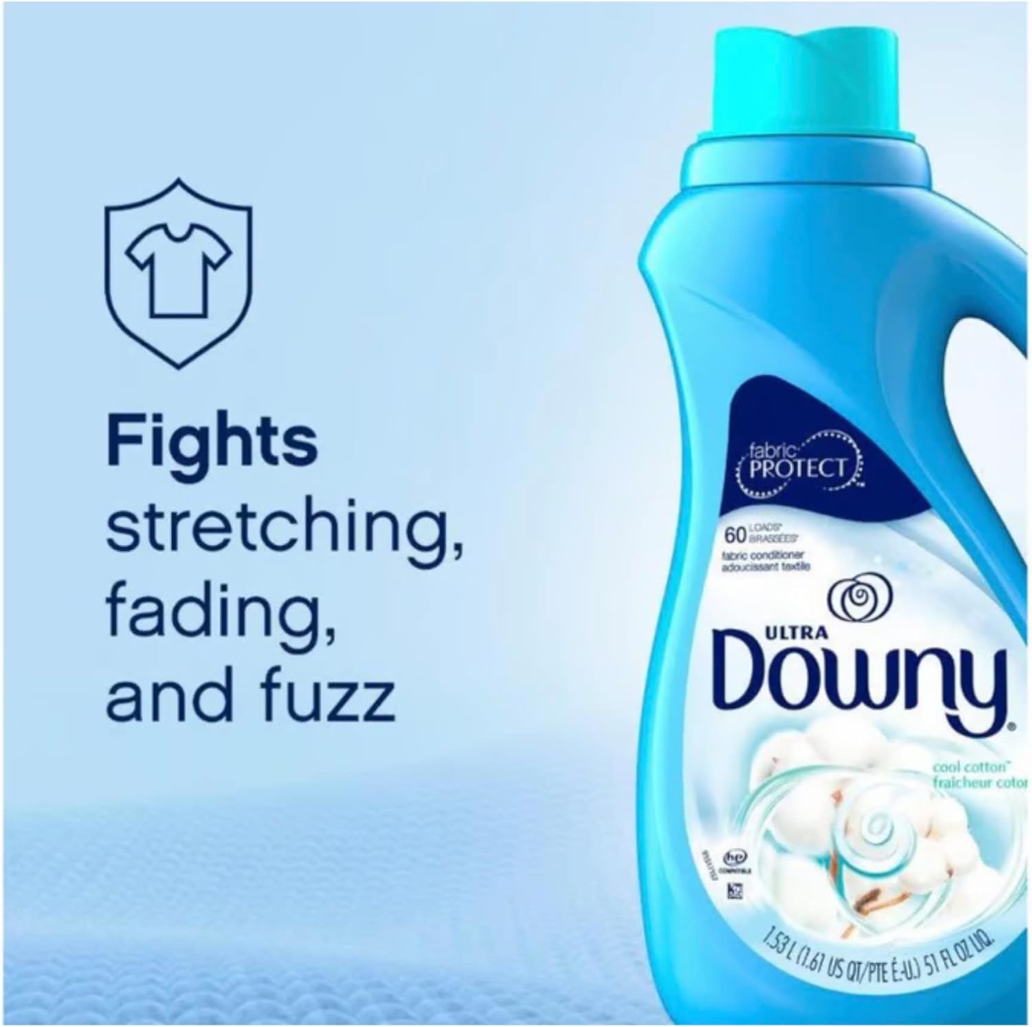 Downy April Fresh Liquid Fabric Conditioner (Fabric Softener), 10 FL OZ