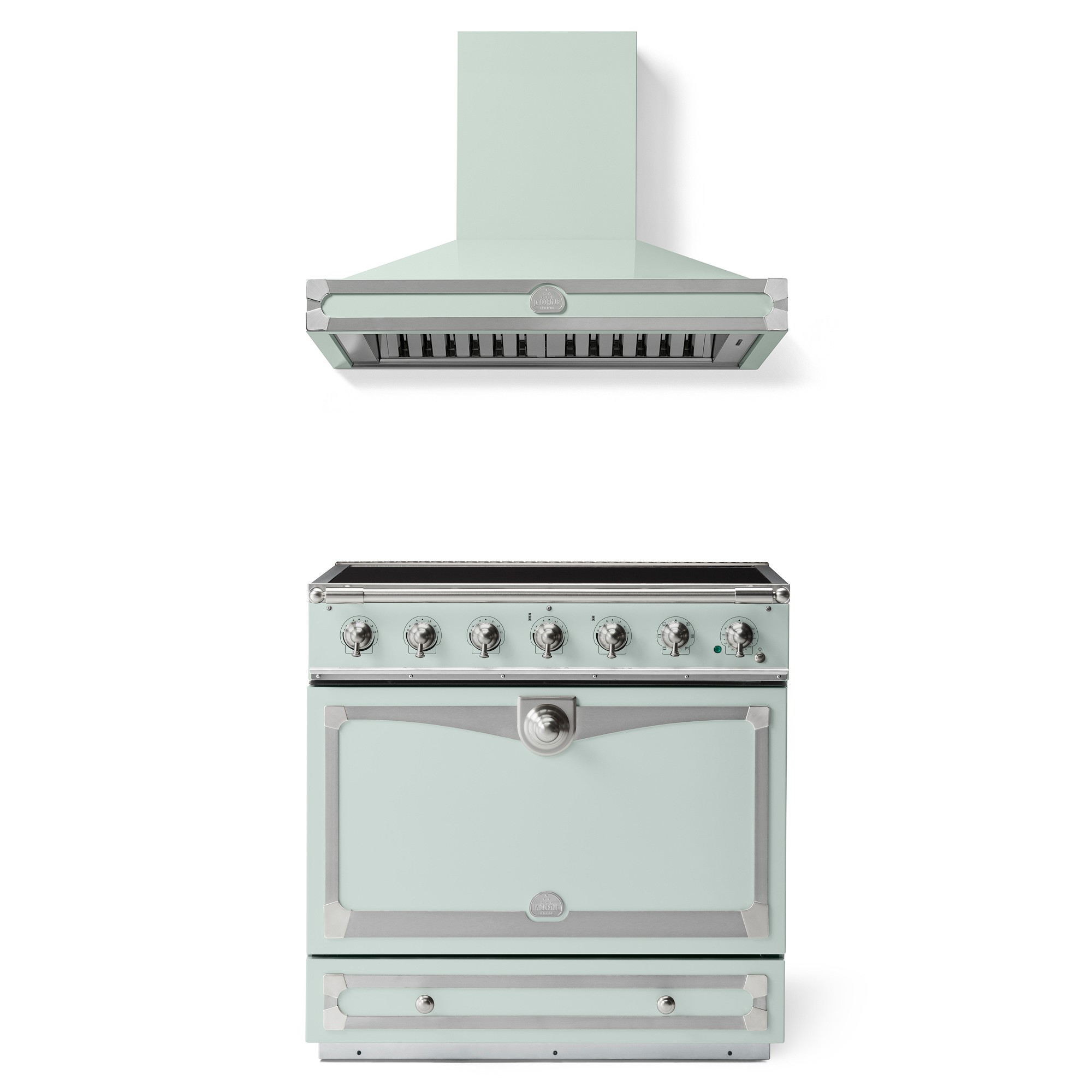La Cornue CornuFé 90 Albertine Induction Range & Hood