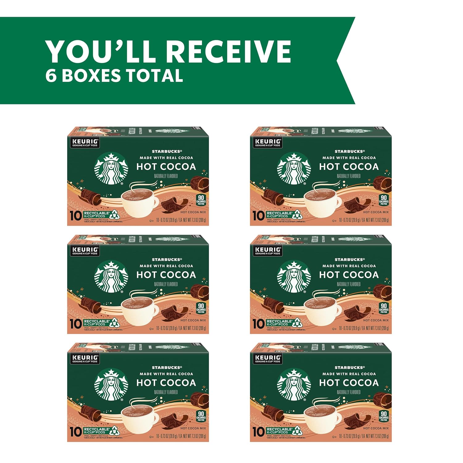 Starbucks K-Cup Coffee Pods, Medium Roast Coffee, Pike Place Roast for Keurig Brewers, 100% Arabica, 4 boxes (96 pods total)