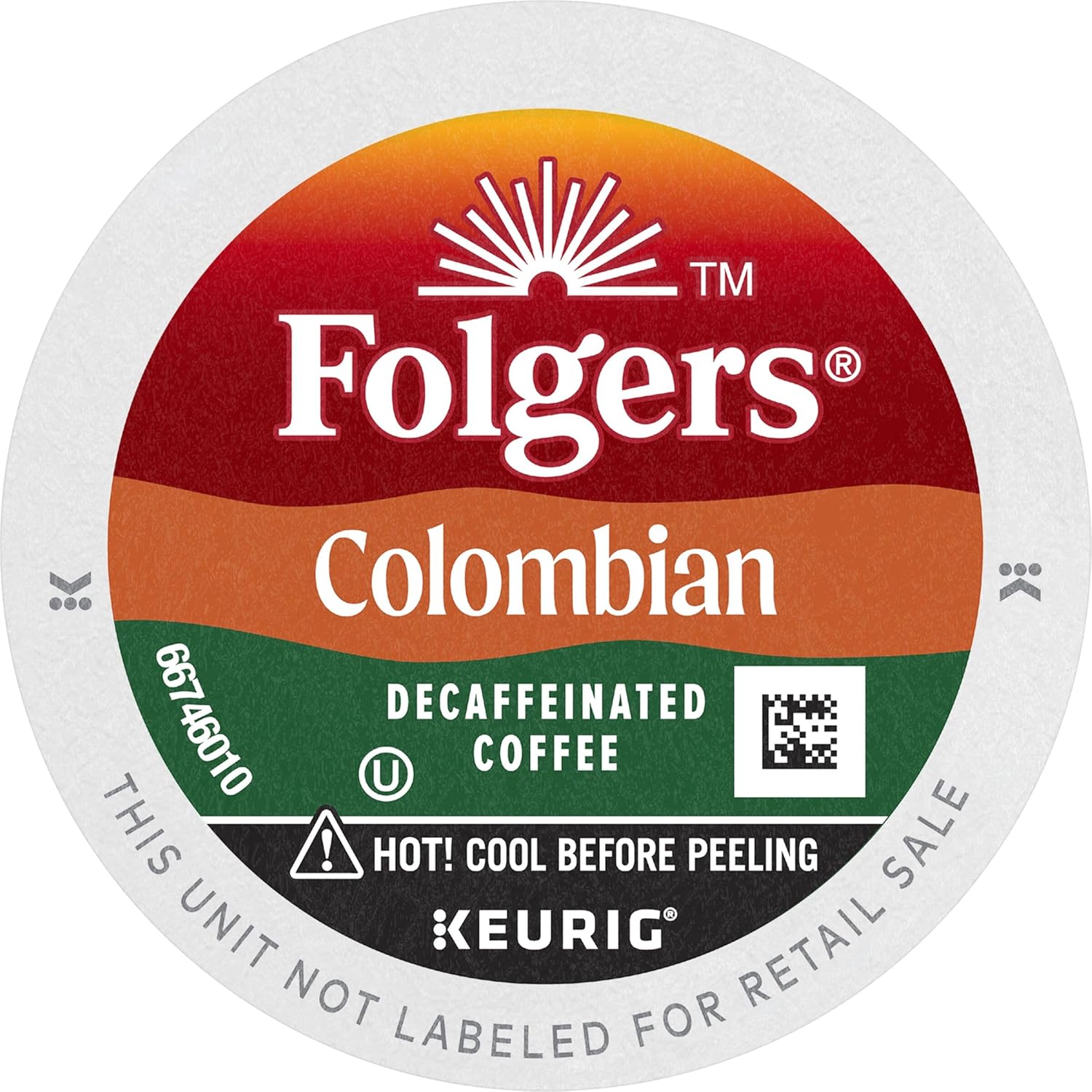 Folgers Classic Roast Medium Roast Coffee, 72 Keurig K-Cup Pods