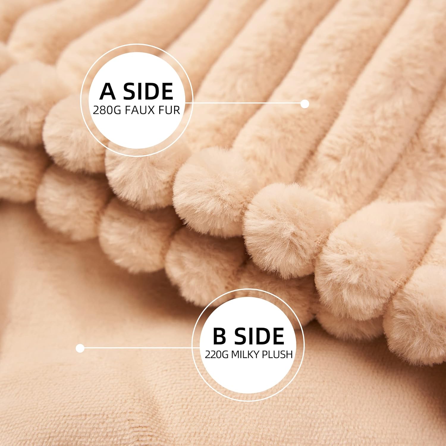 GOTCOZY Heated Blanket Electric Throw 50''X60''- Soft Silky Plush Electric Blanket with 4 Heating Level & 3 Hour Auto Off Heating Blanket, ETL Certified Machine Washable (Rose Dust)