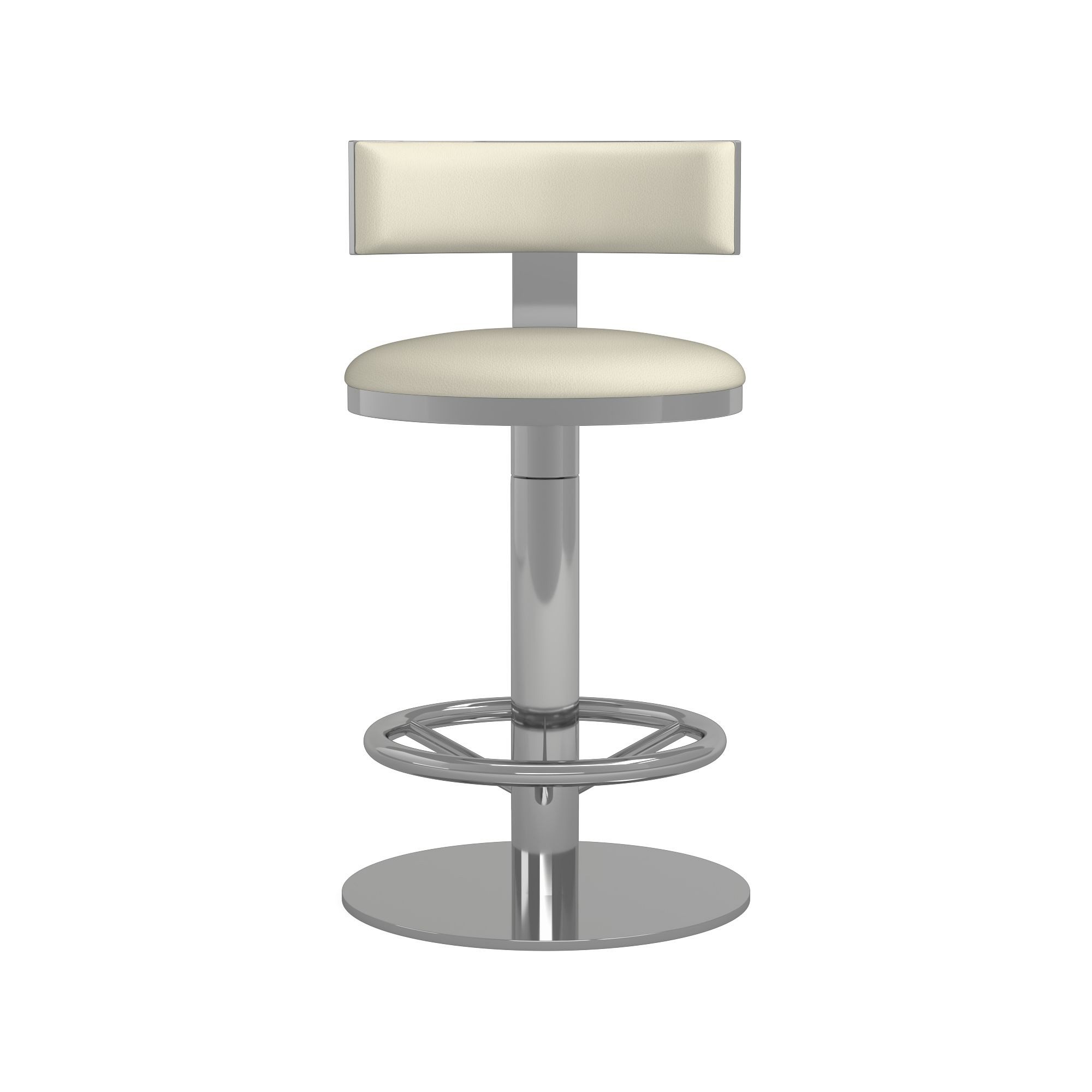 Larkin Upholstered Pedestal Counter & Bar Stool