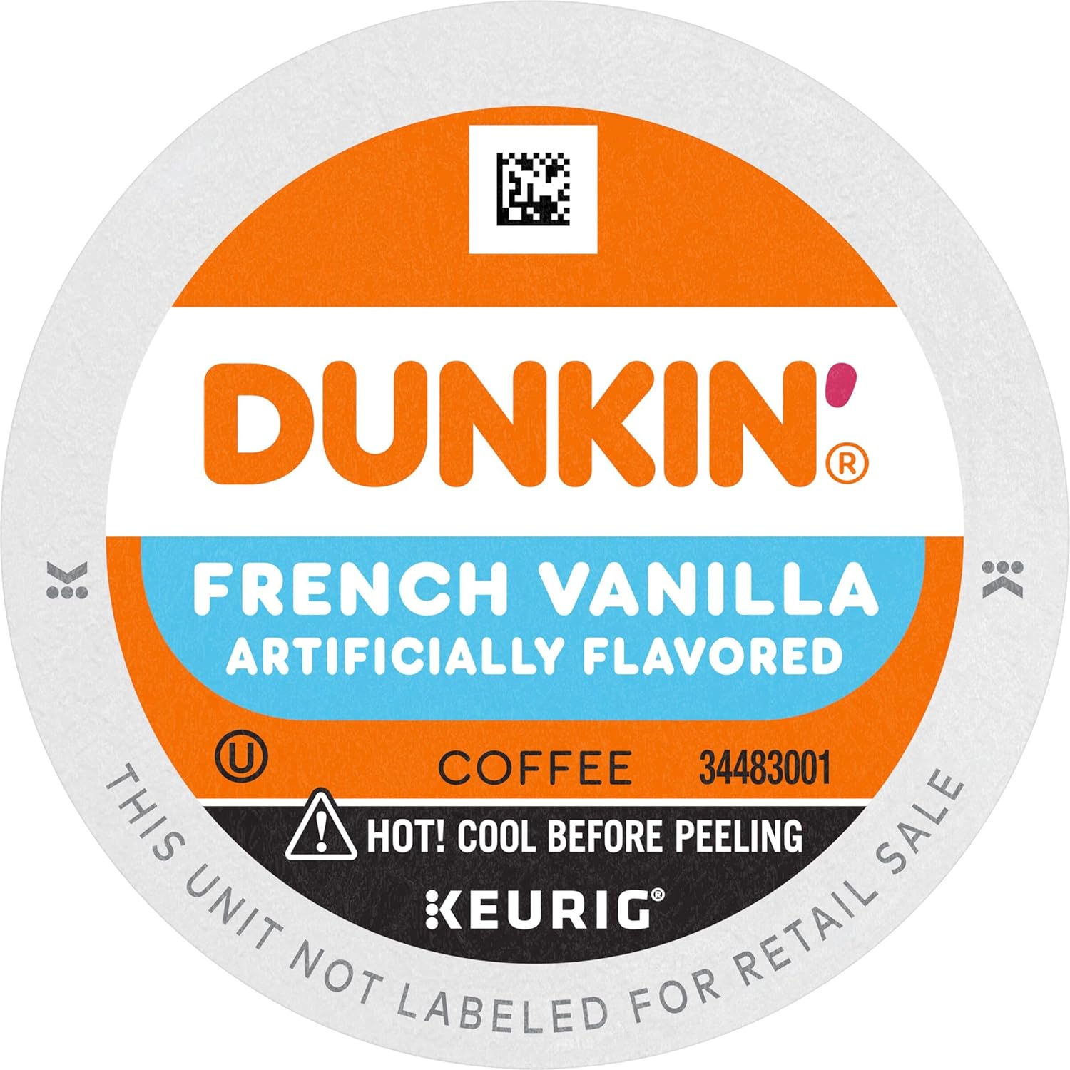 Dunkin' Original Blend Medium Roast Coffee, 60 Keurig K-Cup Pods