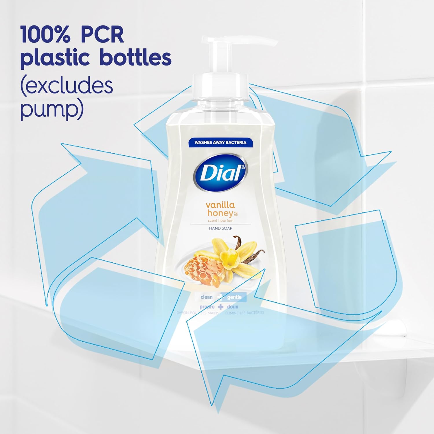 Dial Antibacterial Liquid Hand Soap Refill, Spring Water, 52 fl oz Pack of 3