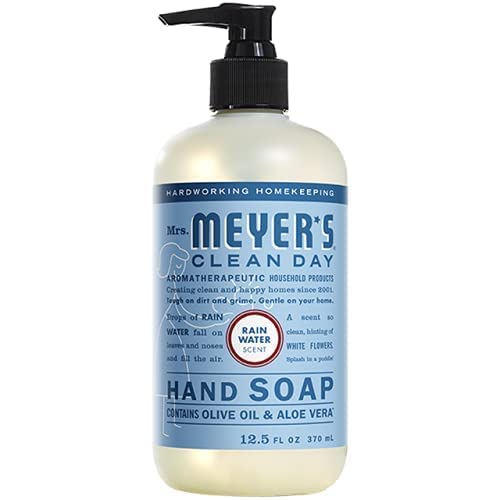 MRS. MEYER'S CLEAN DAY Hand Soap, Made with Essential Oils, Biodegradable Formula, Honeysuckle, 12.5 fl. oz - Pack of 3