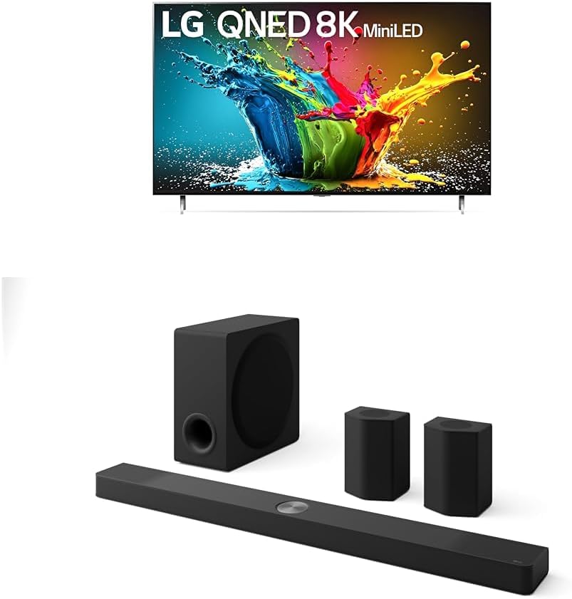 LG 75-Inch Class QNED99T Series Mini LED Smart TV 8K Processor Flat Screen with Magic Remote AI-Powered with Alexa Built-in (75QNED99TUA, 2024)