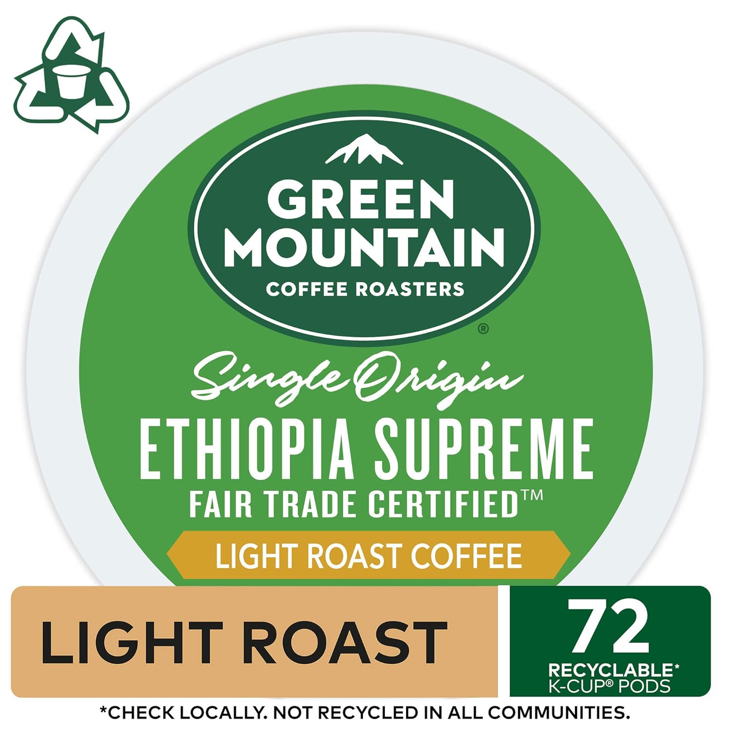 Green Mountain Coffee Roasters Breakfast Blend Single-Serve Keurig K-Cup Pods, Light Roast Coffee, 96 Count