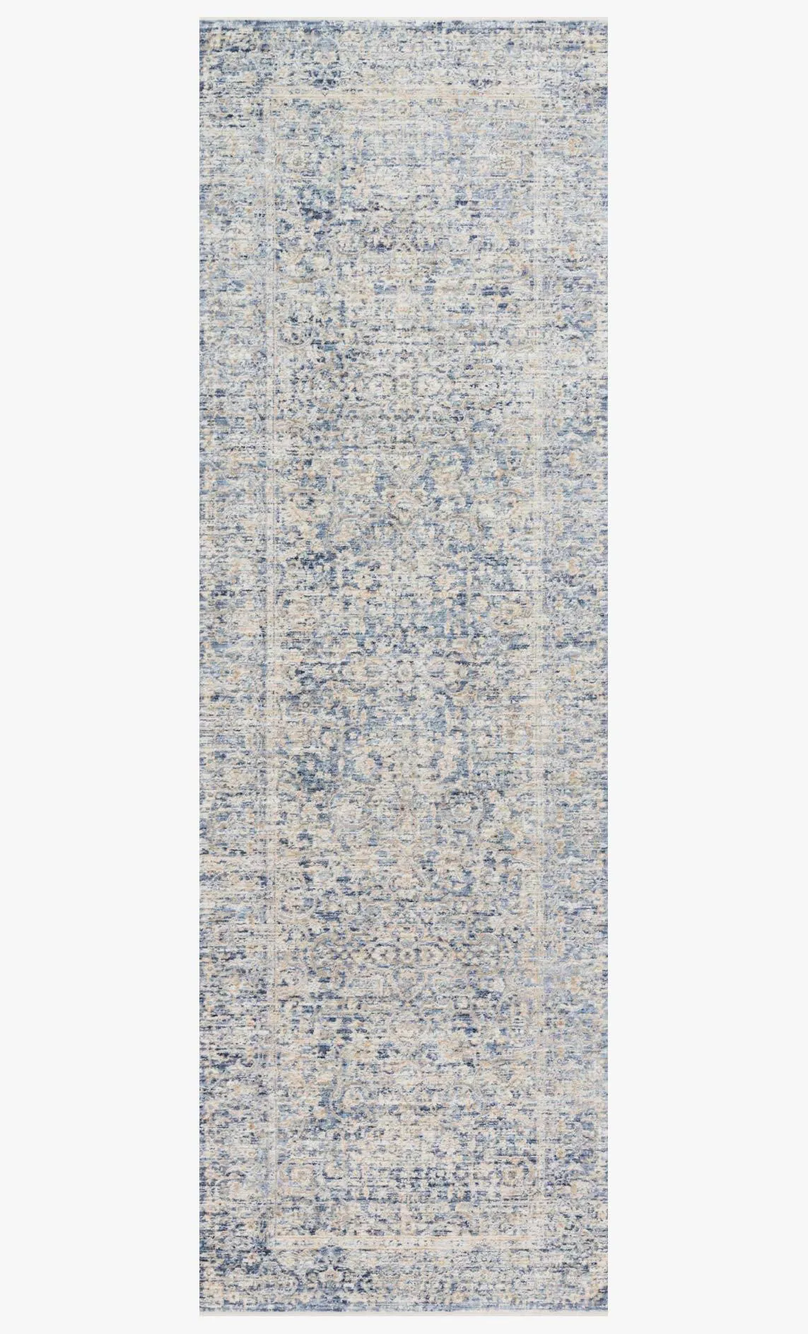 Pandora PAN-01 Blue/Gold Rug