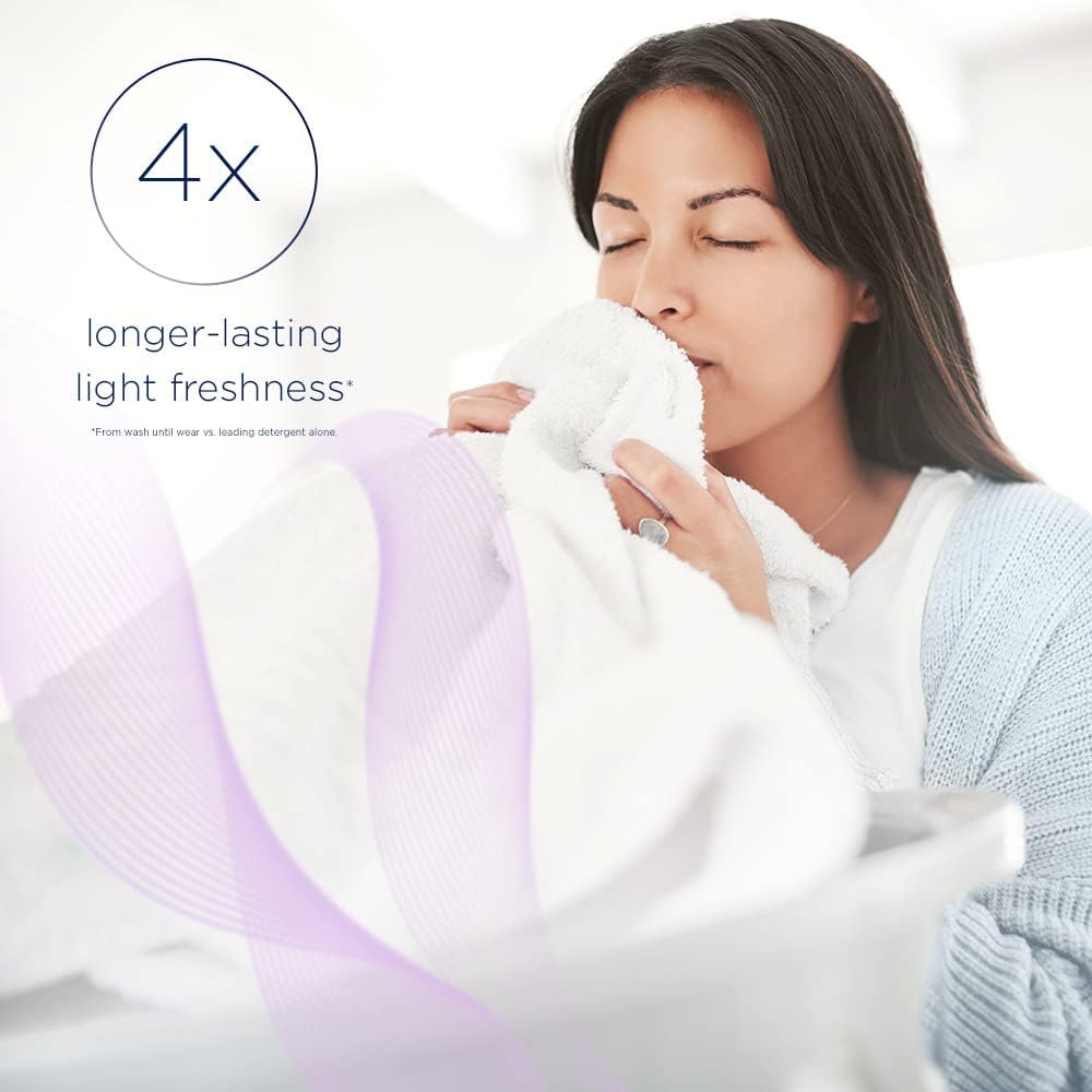 Downy Light In Wash Scent Booster Beads, Ocean Mist Scent, 24 oz, Downy Scent Booster Beads, Laundry Beads, No Heavy Perfumes