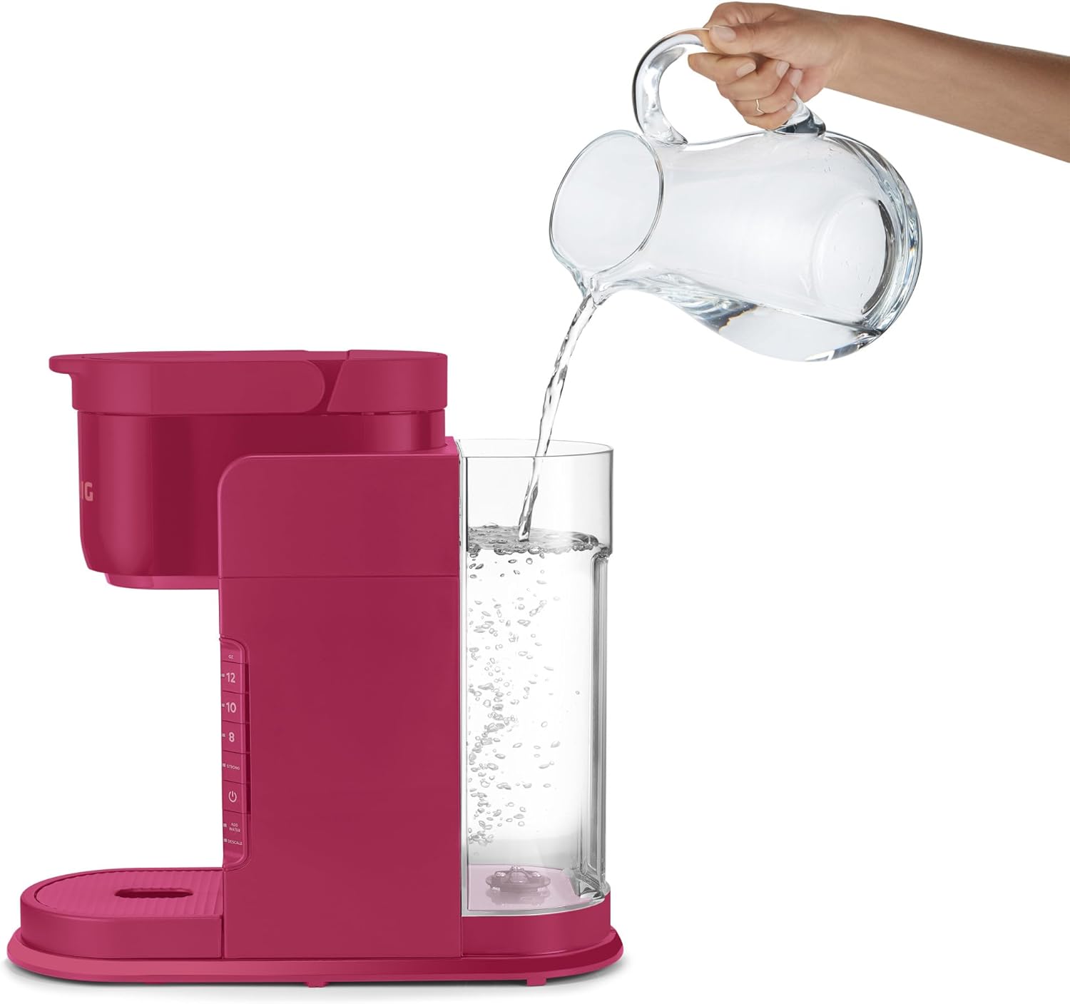 Keurig K-Express Single Serve K-Cup Pod Coffee Maker, 3 Brew Sizes, Strong Button Feature, 42oz Removable Reservoir, Black