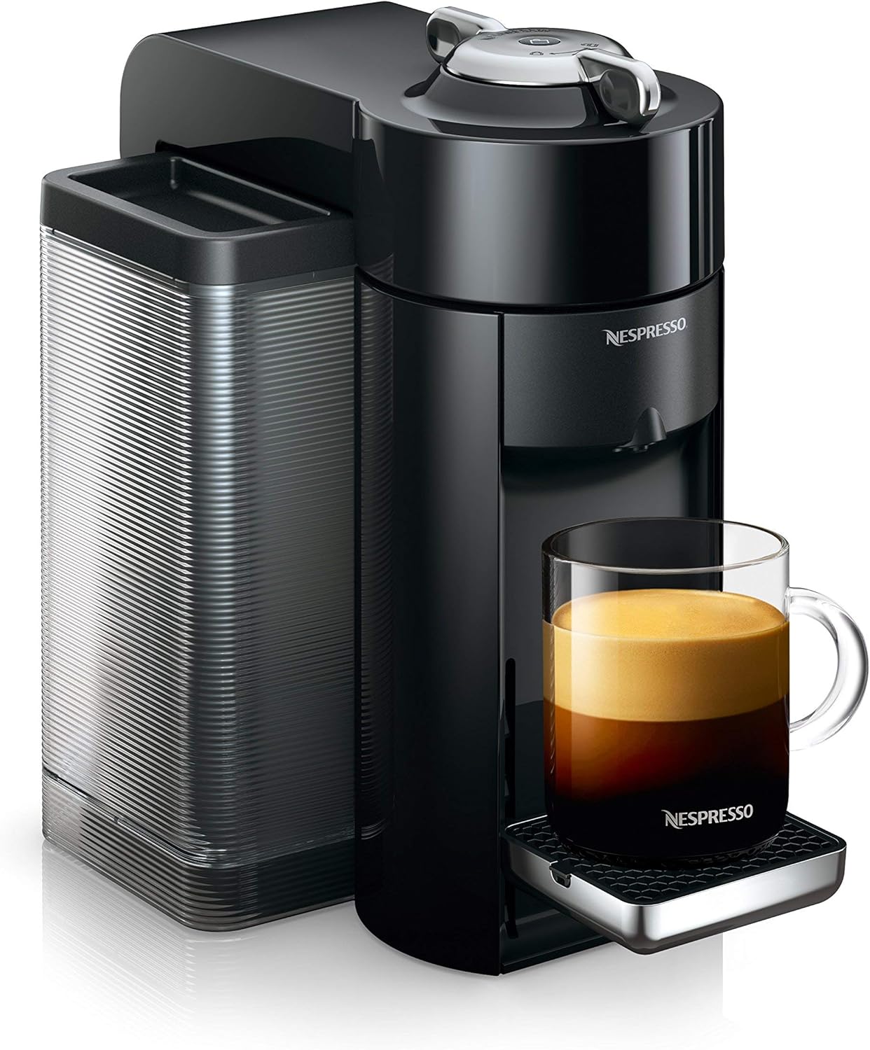Nespresso Vertuo Coffee and Espresso Maker,1597 ml, by De'Longhi, Graphite Metal