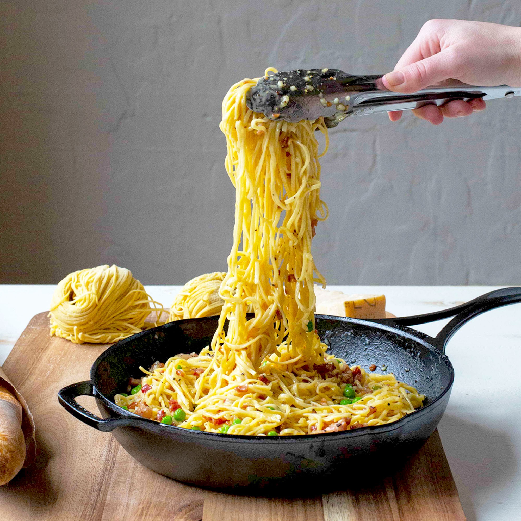 Lodge Blacklock Triple Seasoned Cast Iron 3-Piece Set, Saute Pan & 10 1/4