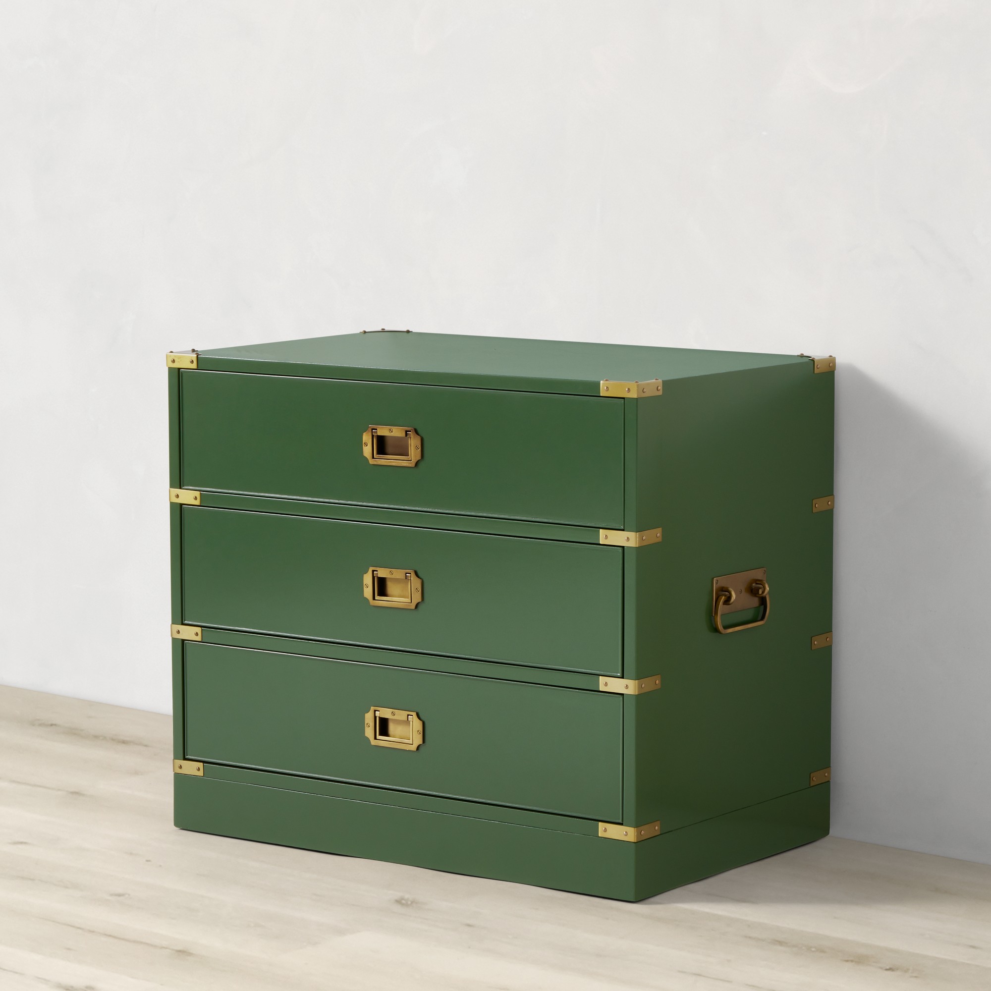 Campaign 3-Drawer Nightstand (30