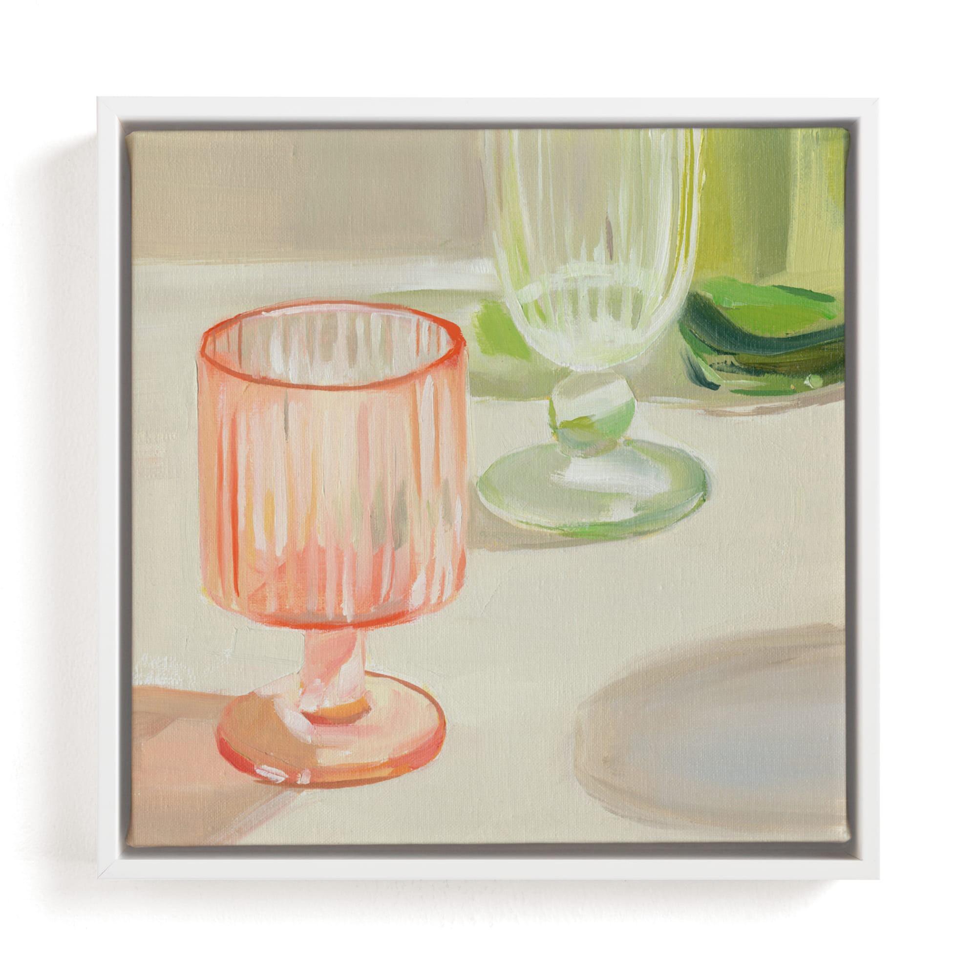 Rainbow Glassware 1 Open Edition Kitchen Art by Minted