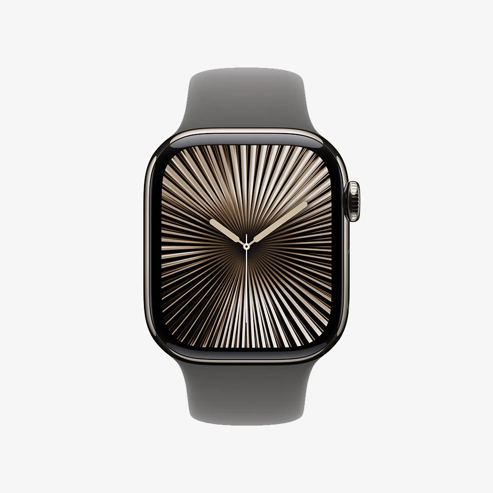 Watch Series 10 GPS + Cellular Titanium Case Sport Band