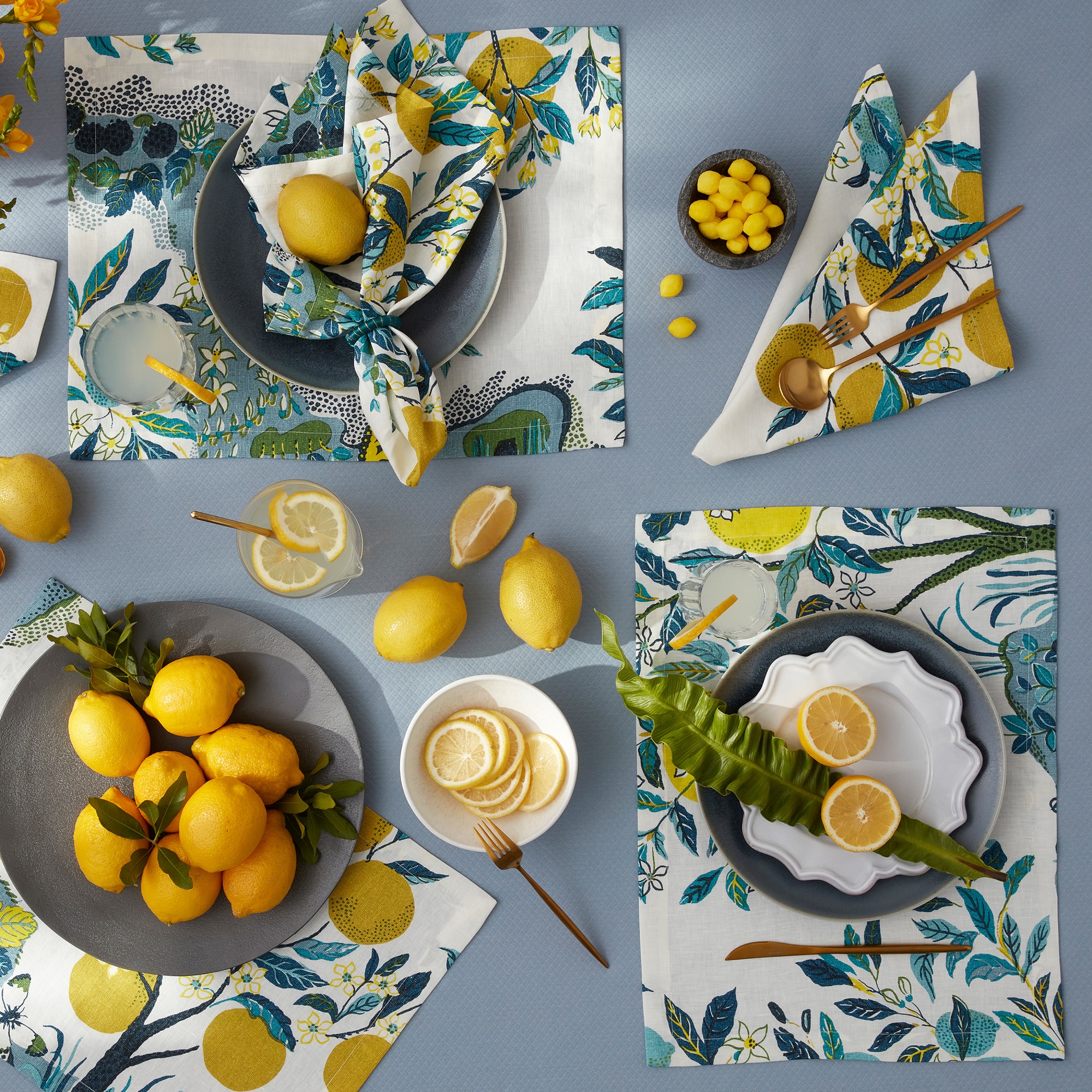 Matouk Schumacher Citrus Garden Placemats, Set of 4
