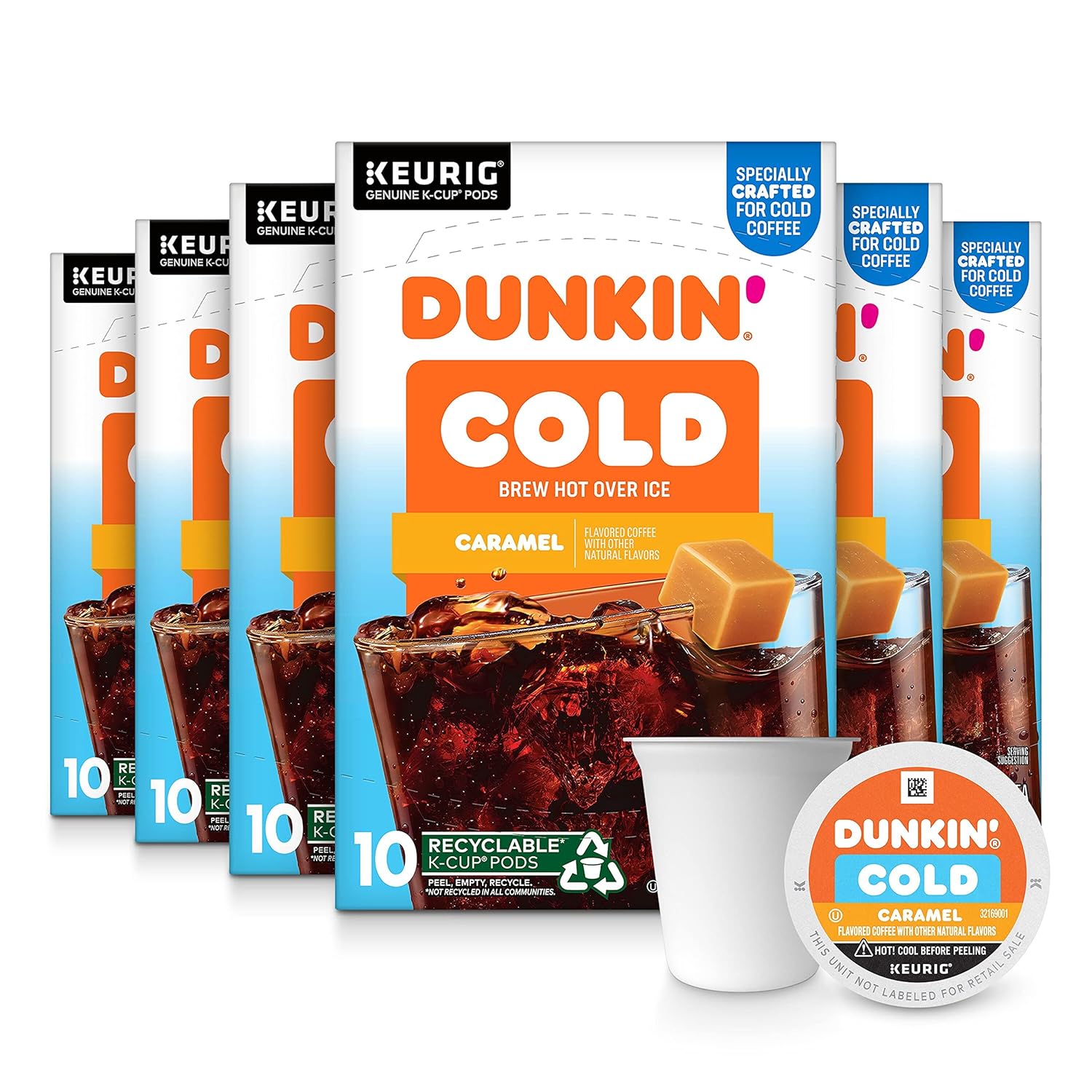 Dunkin' Original Blend Medium Roast Coffee, 60 Keurig K-Cup Pods