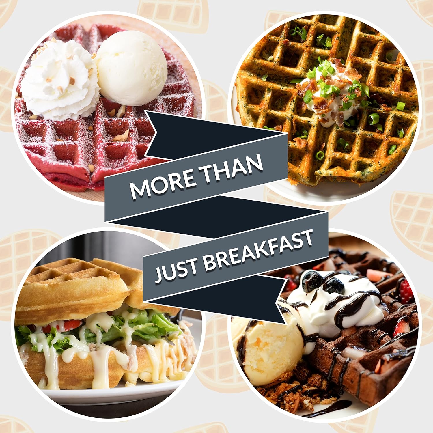 Nostalgia MyMini Cars and Trucks Shape Electric Waffle Maker, 5-Inch Non-Stick Griddle for Waffles, Hash Browns, Eggs, and More, Yellow