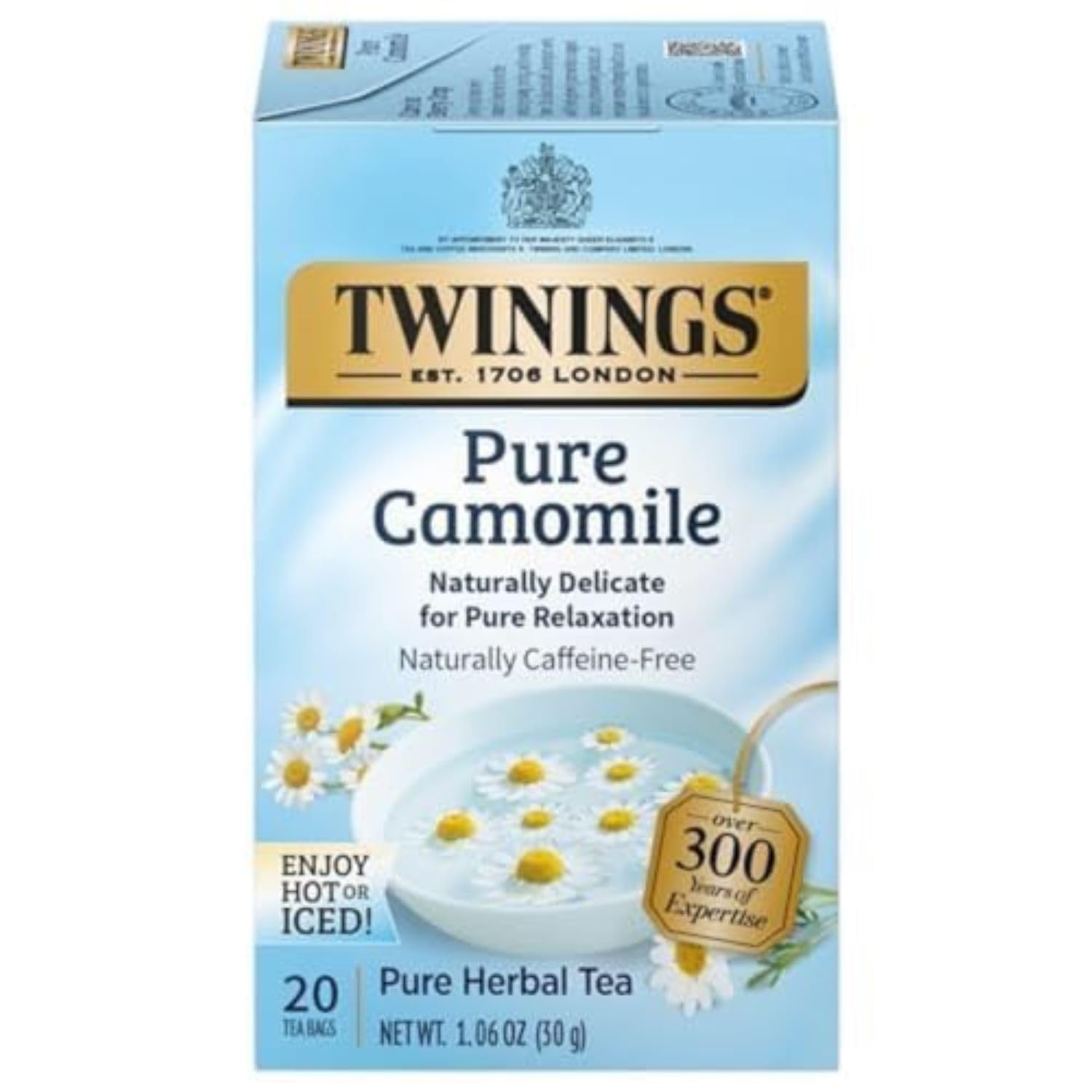 Twinings English Breakfast Black Tea Individually Wrapped Bags, 100 Count (Pack of 1), Smooth, Flavourful, and Robust, Caffeinated, Enjoy Hot or Iced | Packaging May Vary