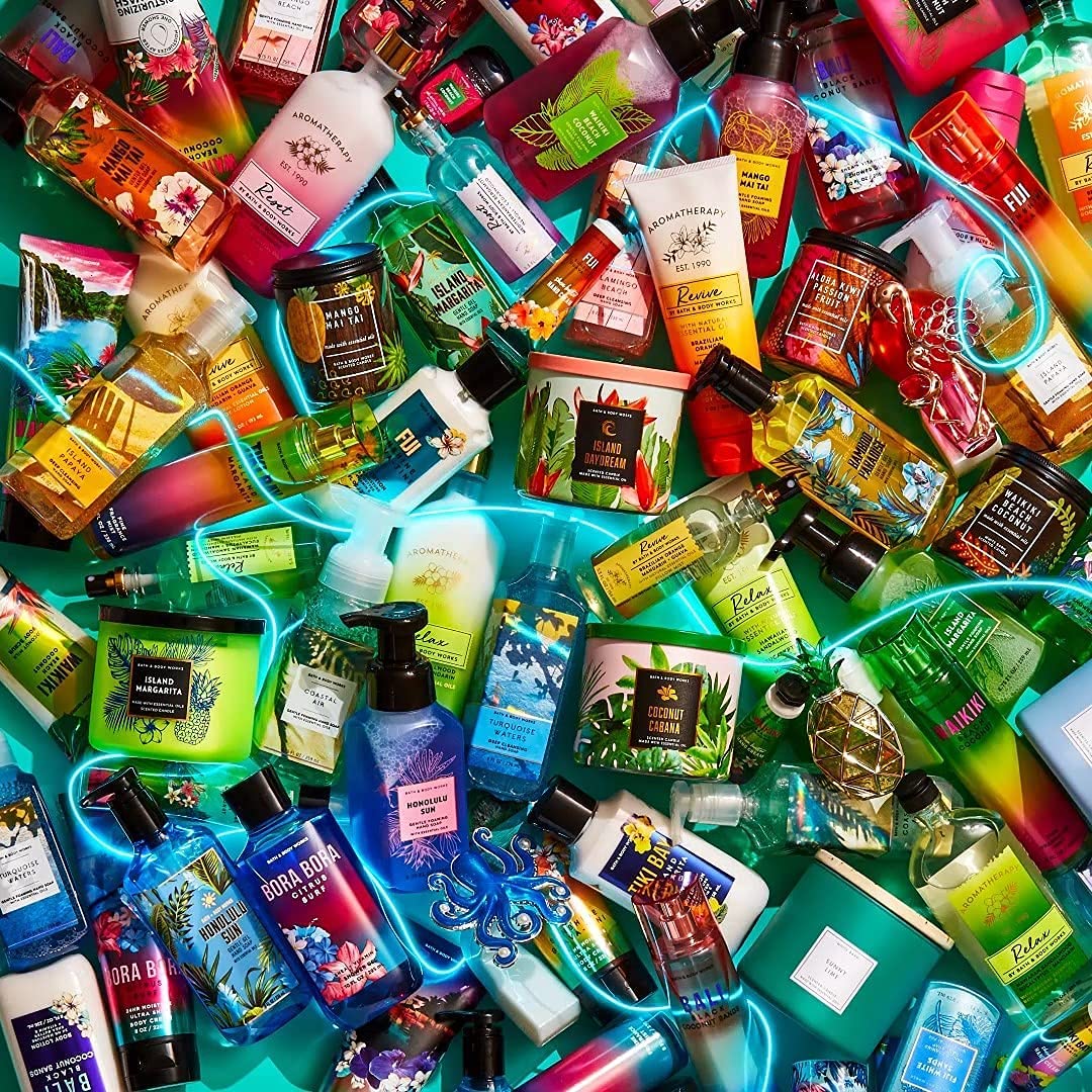 Bath and Body Works FRESH AND BRIGHT Hand Soaps - Set of 5 Gentle Foaming Soaps