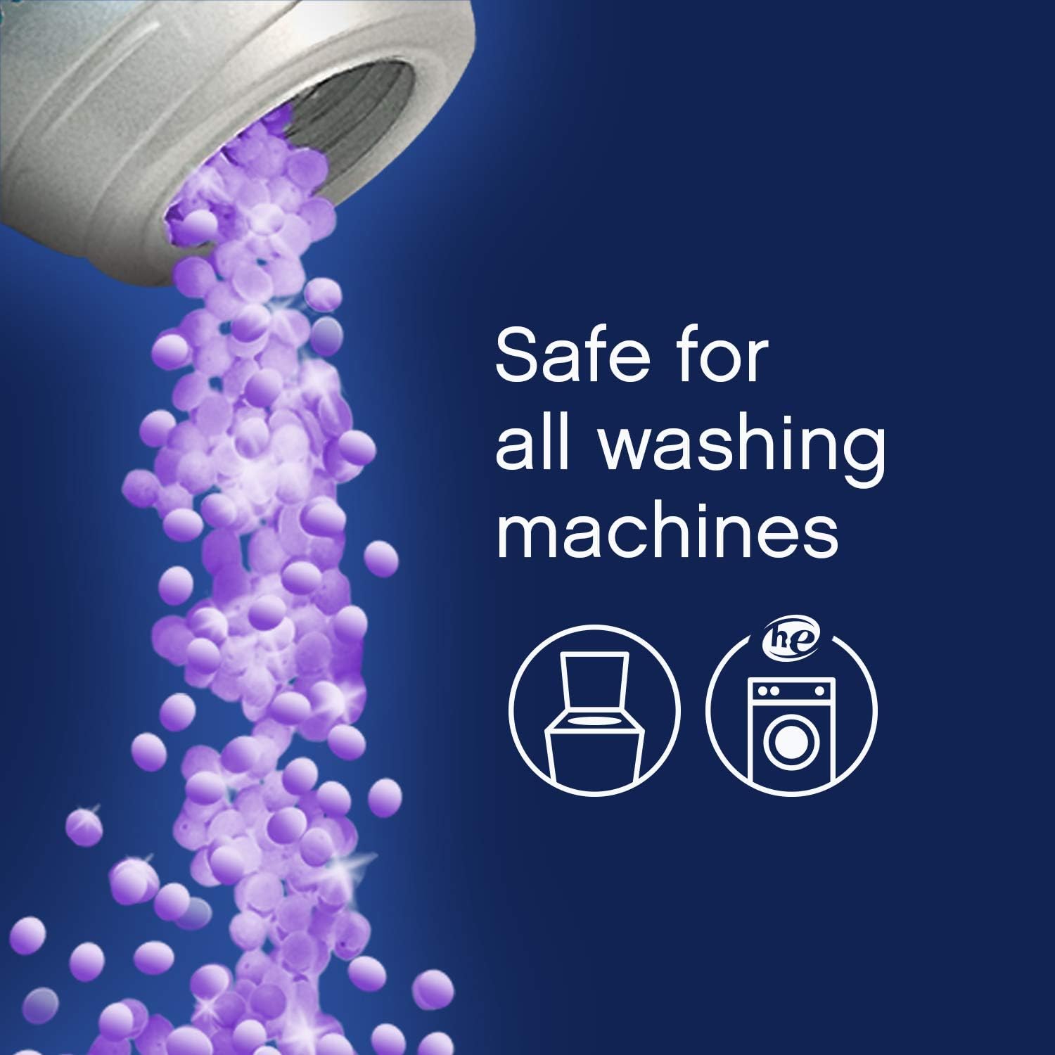 Downy Infusions In Wash Scent Booster Beads, CALM, Soothing Lavender and Vanilla Bean Scent, 24 oz Laundry Beads