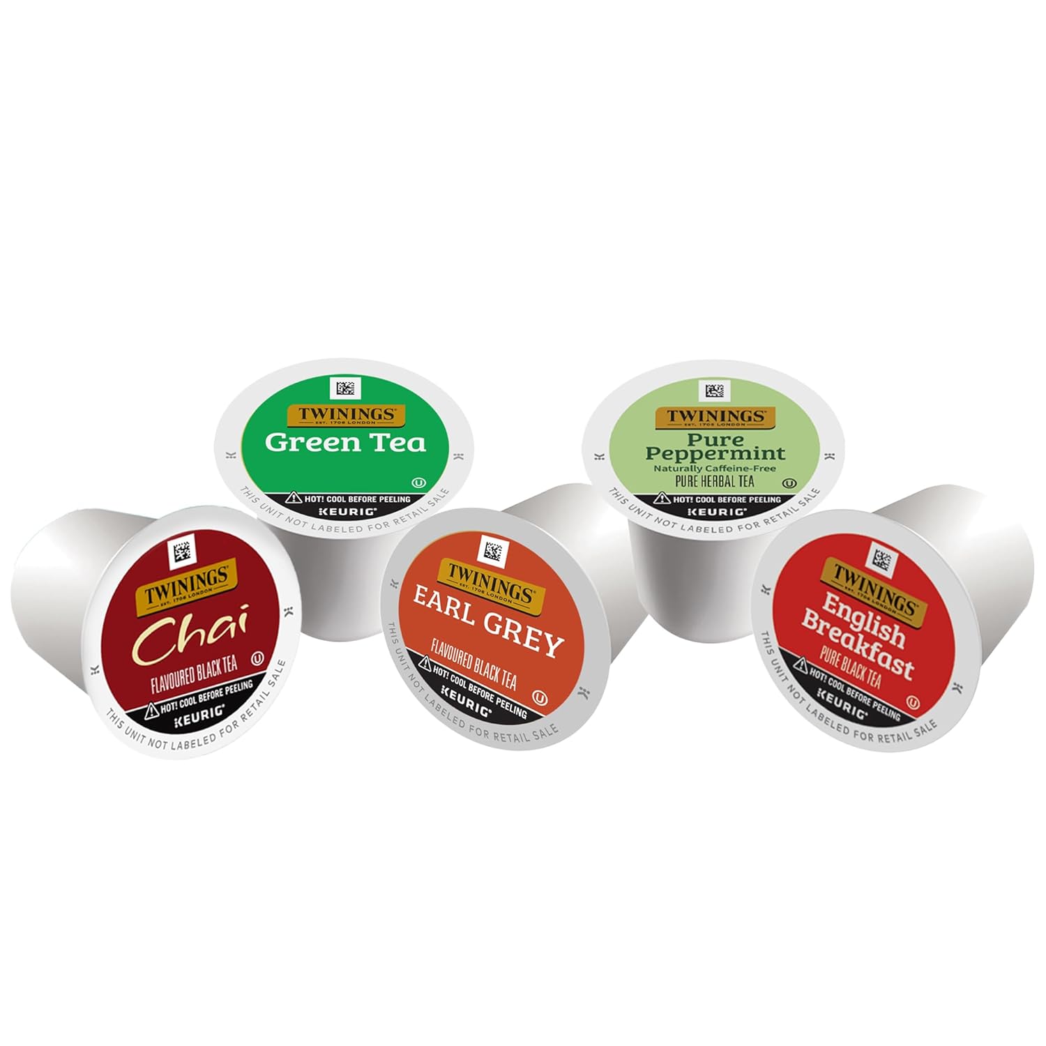 Twinings English Breakfast Black Tea K-Cup Pods for Keurig, 24 Count (Pack of 1), Smooth, Flavourful, Robust, Caffeinated, Enjoy Hot or Iced | Packaging May Vary