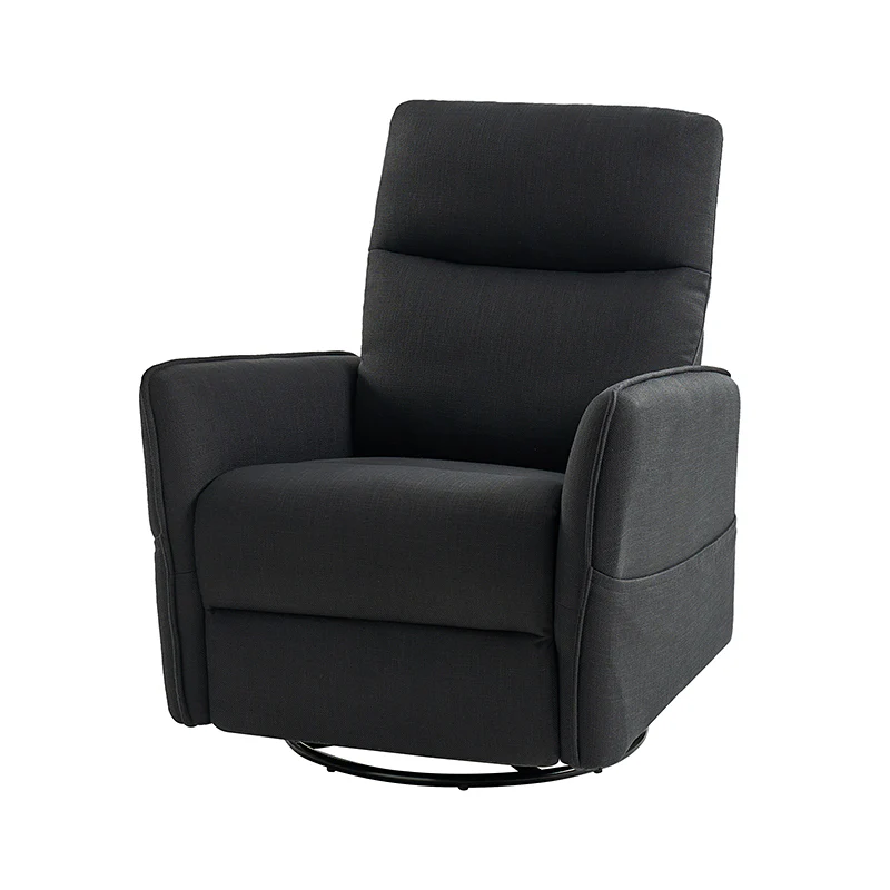 Chris Swivel Rocker Recliner with Two Side Pockets