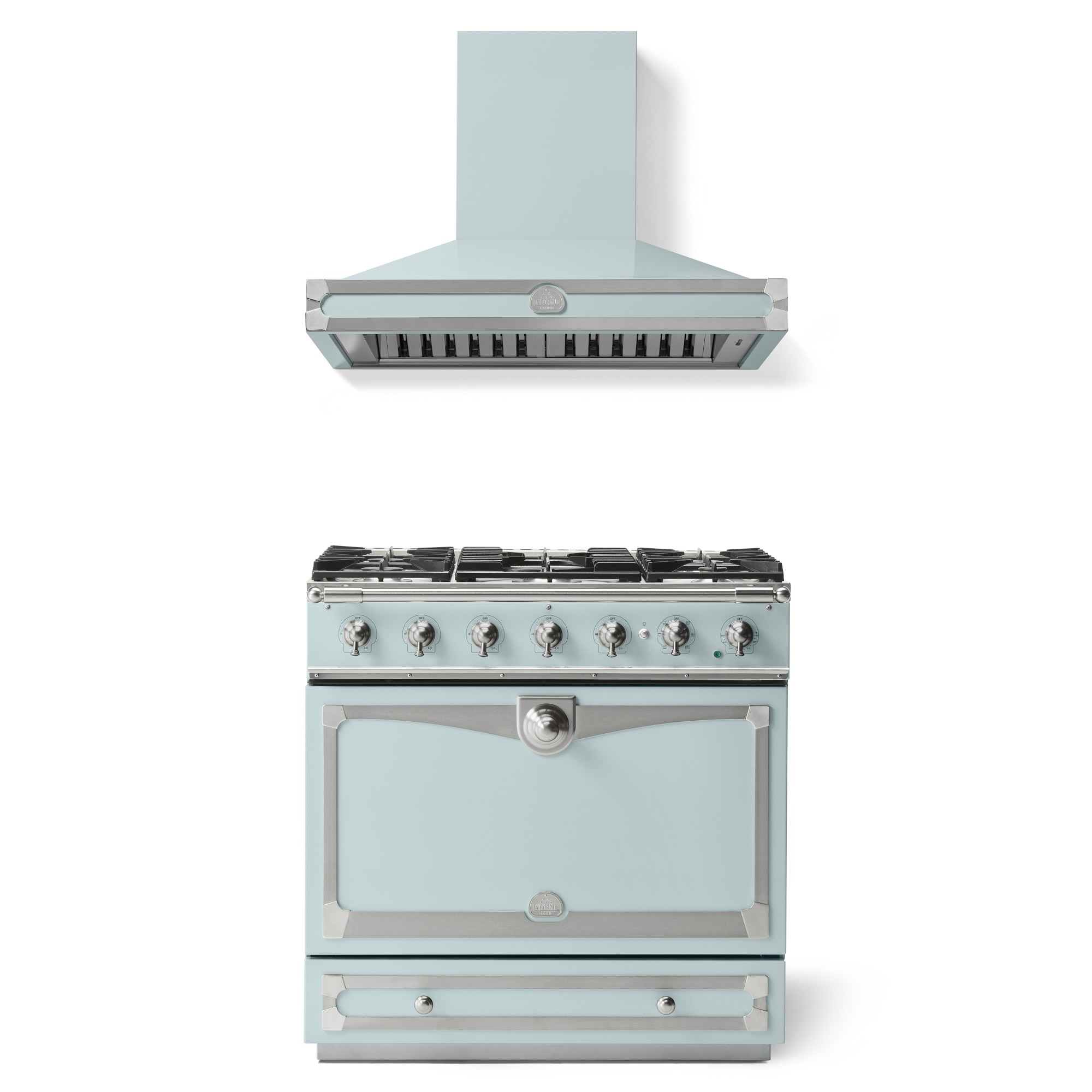 La Cornue CornuFé 90 Albertine Range & Hood