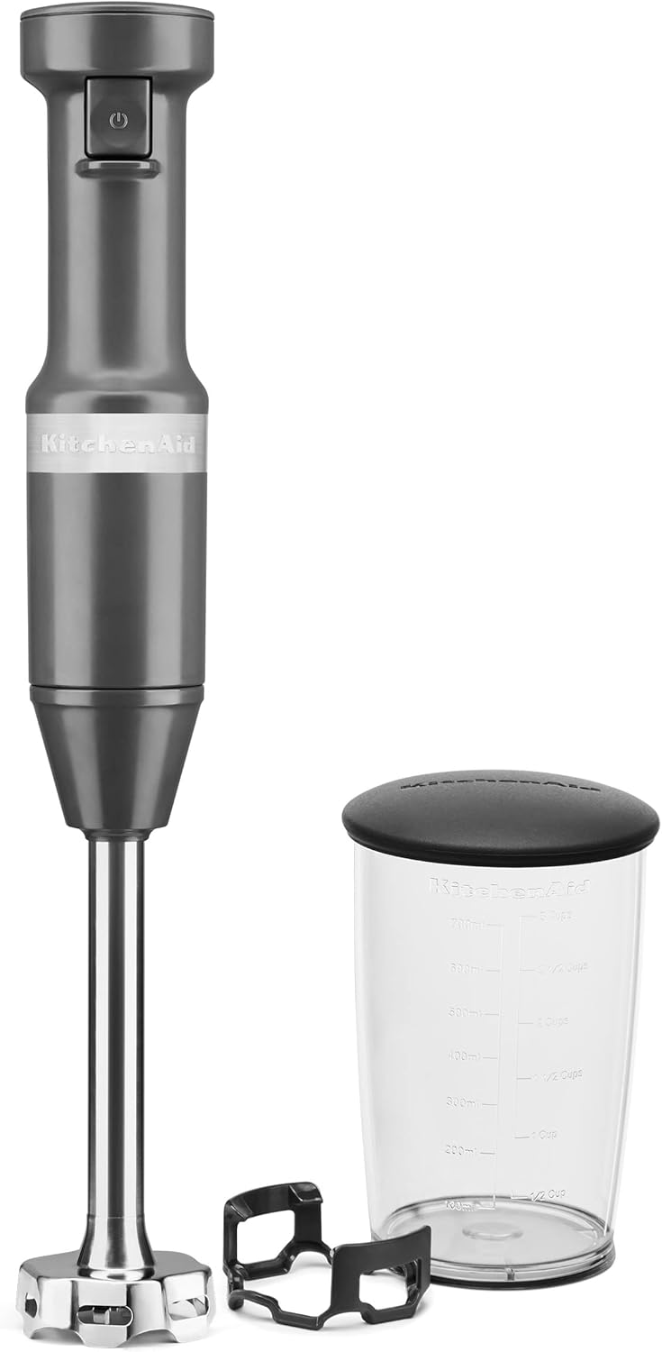 KitchenAid Variable Speed Corded Hand Blender KHBV53, Matte Black