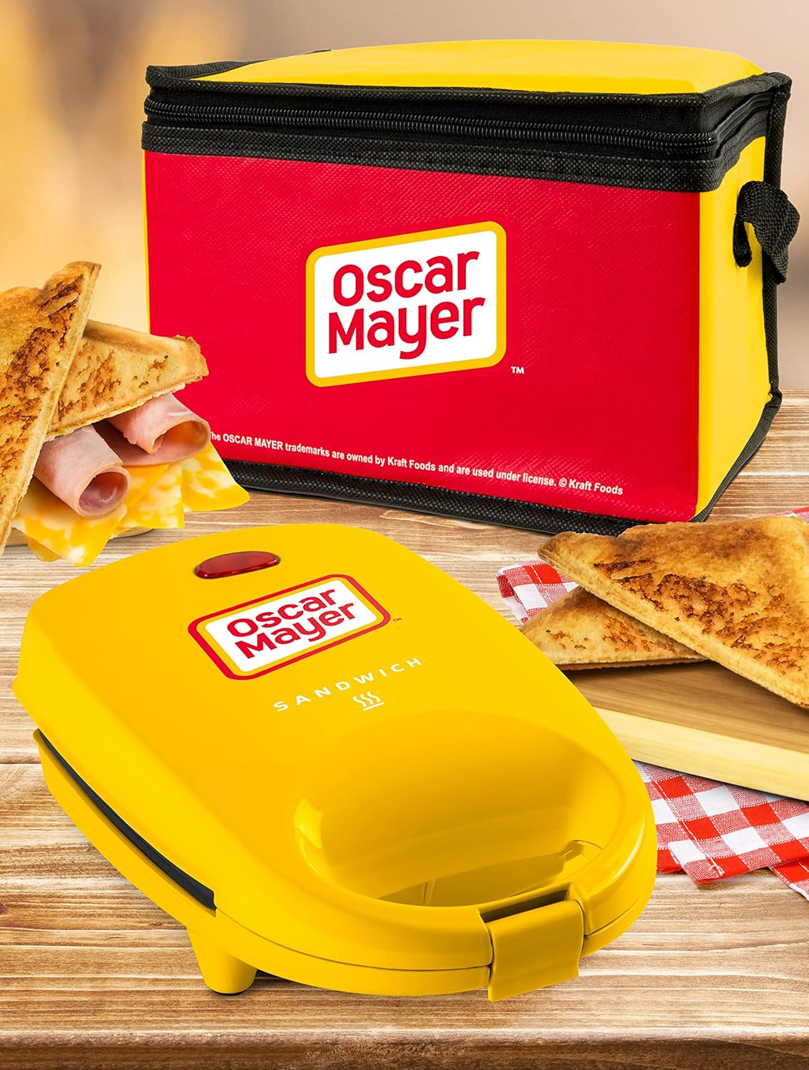 Nostalgia MyMini Personal Electric Skillet & Rapid Noodle Maker, Perfect For Healthy Keto & Low-Carb Diets, Yellow