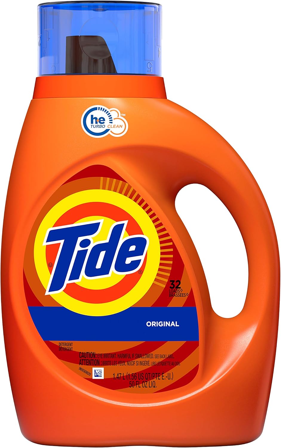 Tide Liquid Laundry Detergent Soap, Original Scent, HE Compatible, 64 Loads, 84 fl oz