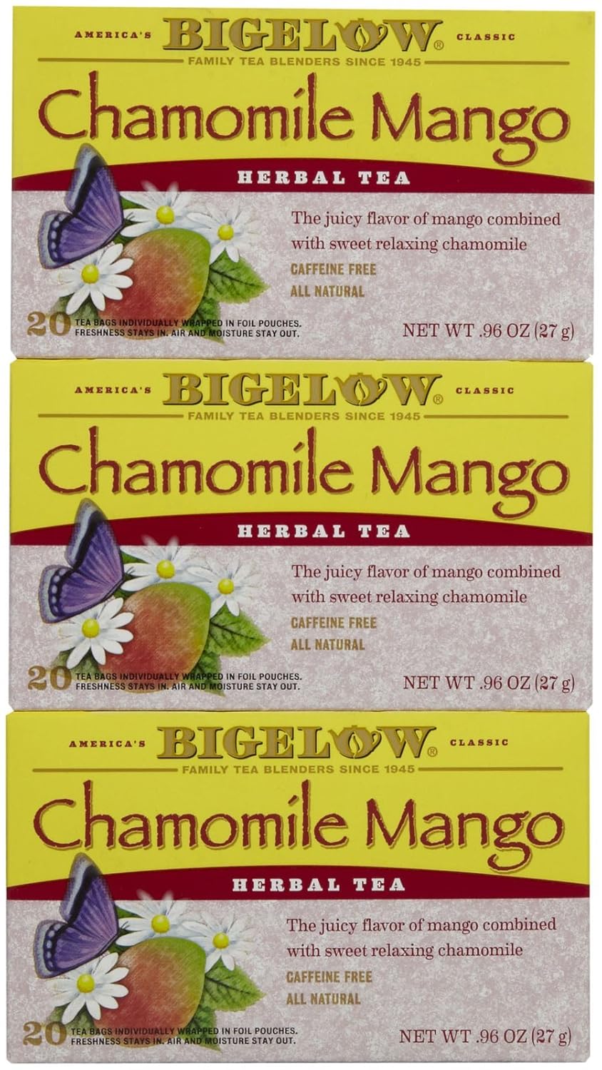 Bigelow Tea Lemon Ginger plus Probiotics Herbal Tea, Caffeine Free Tea with Lemon and Ginger, 18 Count Box (Pack of 6), 108 Total Tea Bags