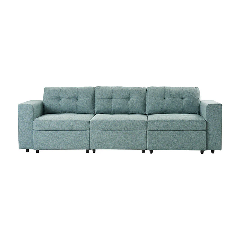 Raquel Sectional Three-Seat Storage Wide Armrests Sofa