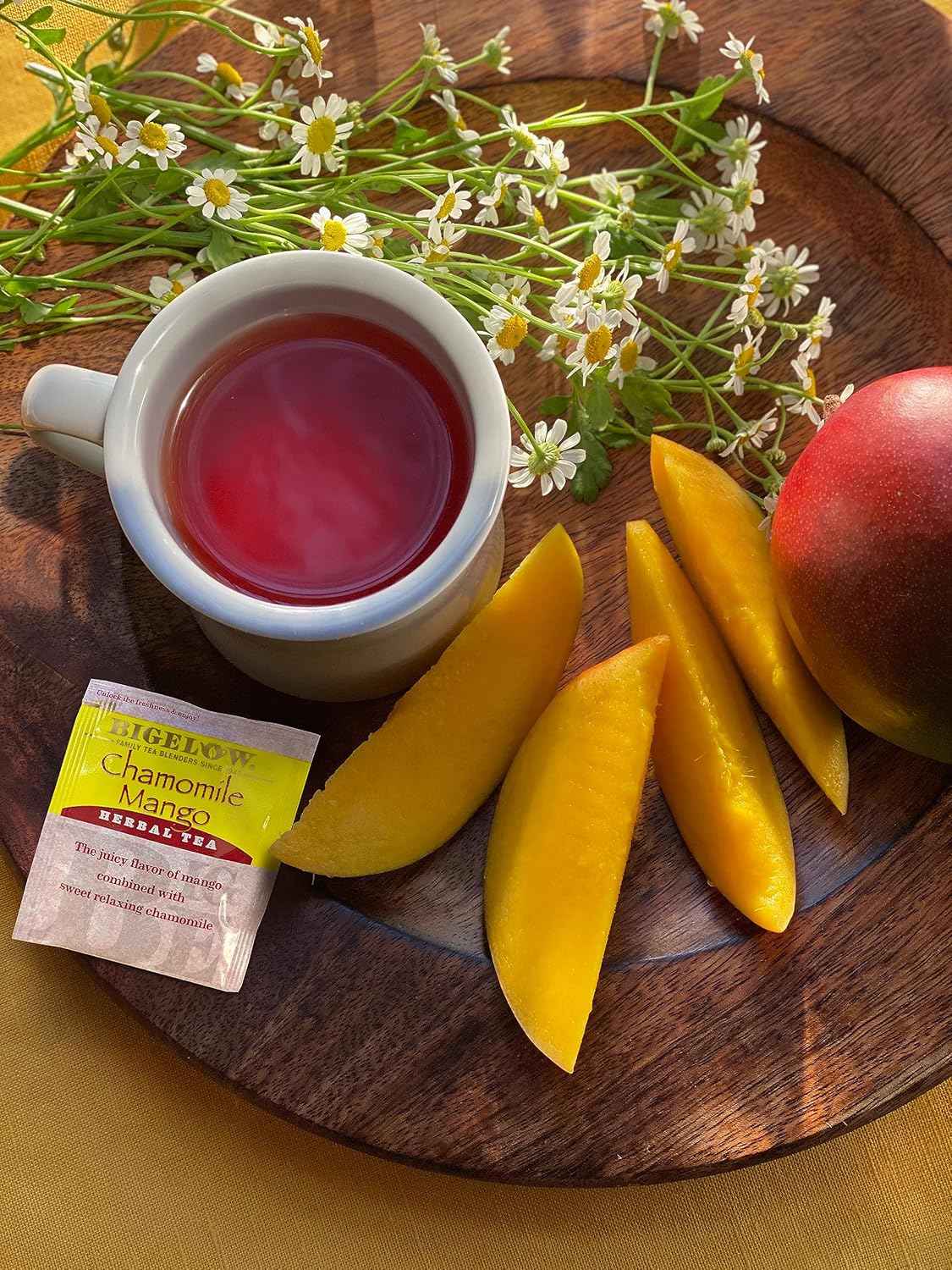 Bigelow Tea Lemon Ginger plus Probiotics Herbal Tea, Caffeine Free Tea with Lemon and Ginger, 18 Count Box (Pack of 6), 108 Total Tea Bags