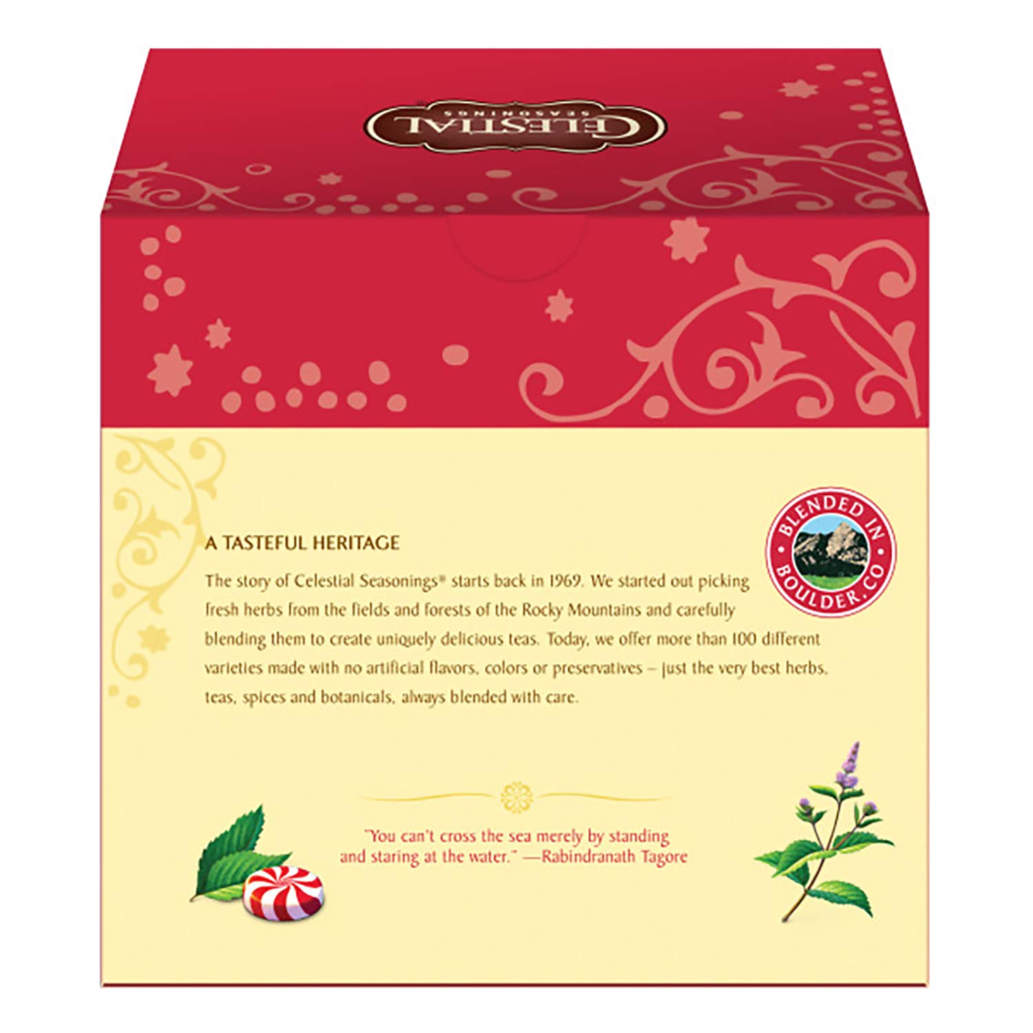 Celestial Seasonings Bengal Spice Herbal Tea, Caffeine Free, 20 Tea Bags Box, (Pack of 6)
