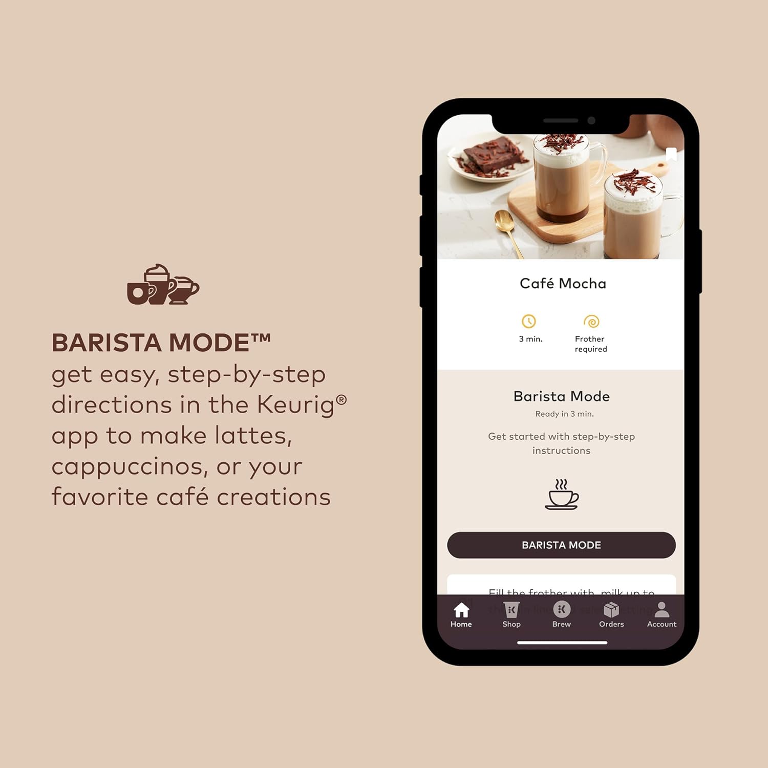 Keurig K-Cafe K-Duo Single Serve Coffee, Latte and Cappuccino Maker, 32 K-Cup Pods, Dark Charcoal
