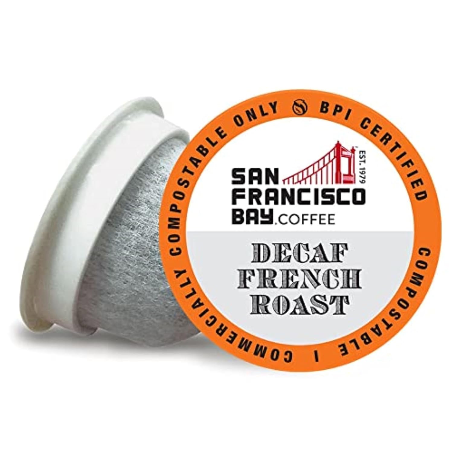San Francisco Bay Compostable Coffee Pods - French Roast (80 Ct) K Cup Compatible including Keurig 2.0, Dark Roast