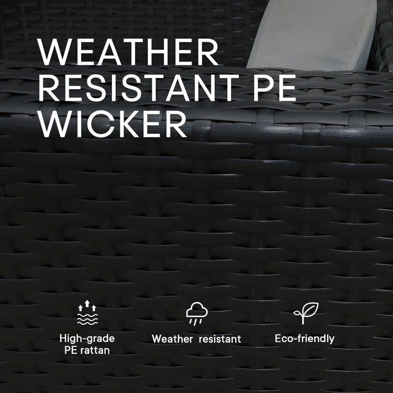 Backstrom Wicker/Rattan 5 - Person Seating Group with Cushions