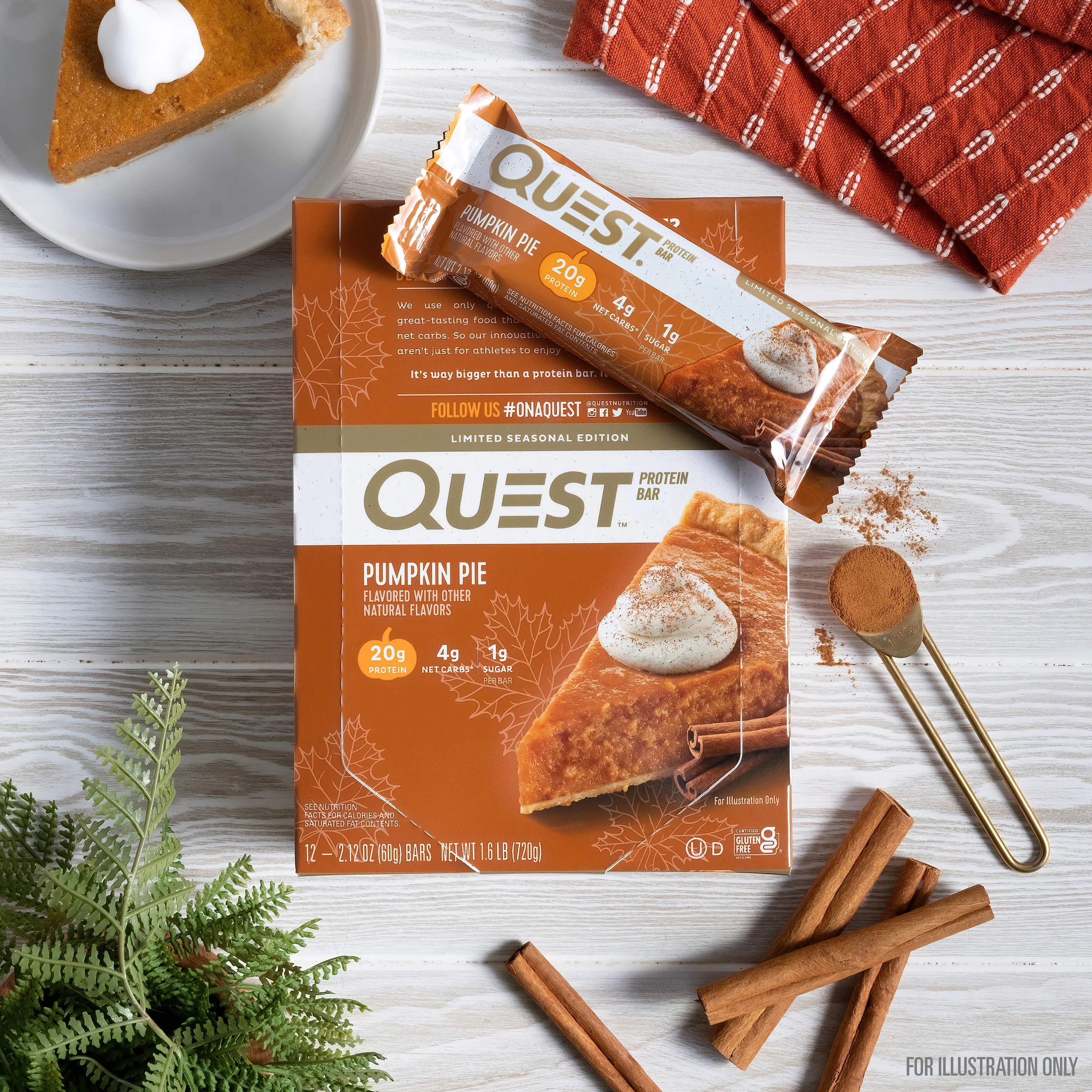 Pumpkin Pie Protein Bars