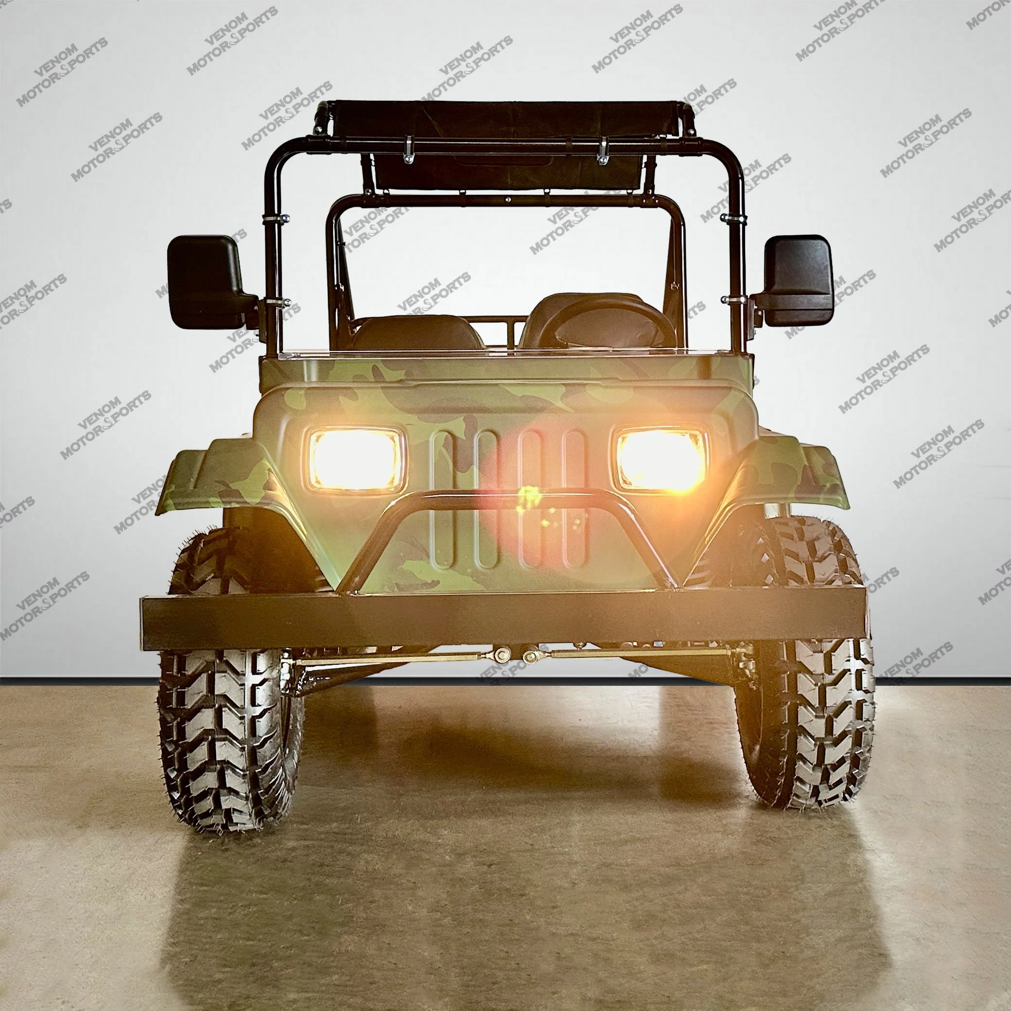 Venom 200cc Mini Jeep | Willys Edition | Full-Size | Automatic