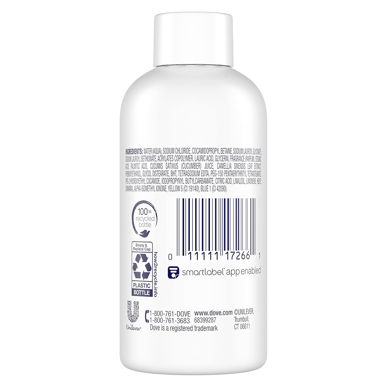 Dove Body Wash with Pump Refreshing Cucumber and Green Tea 3 Count Refreshes Skin Cleanser That Effectively Washes Away Bacteria While Nourishing Your Skin 30.6 oz