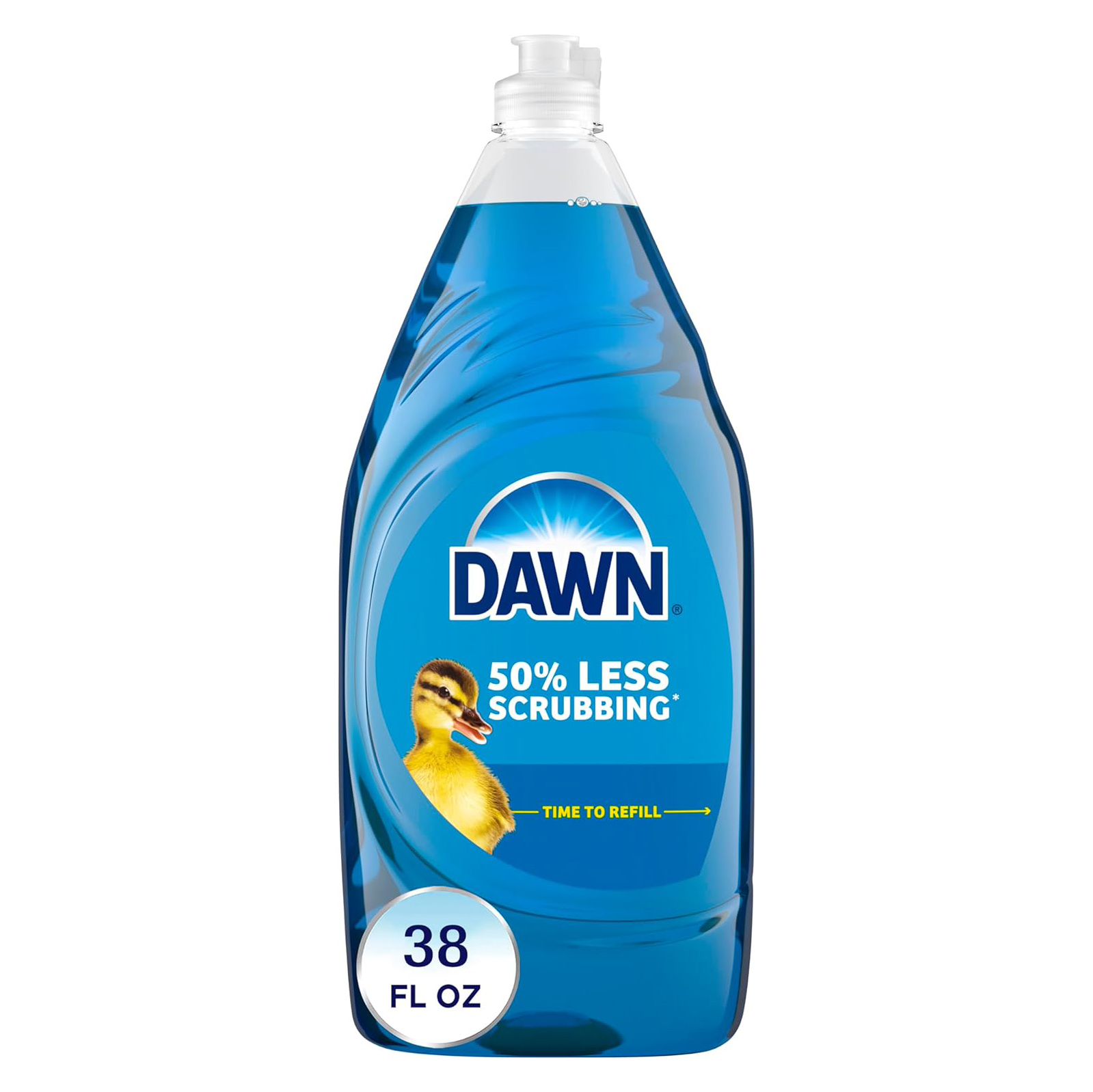 Dawn Dishwashing Liquid Dish Soap, Original Scent, 38 fl oz