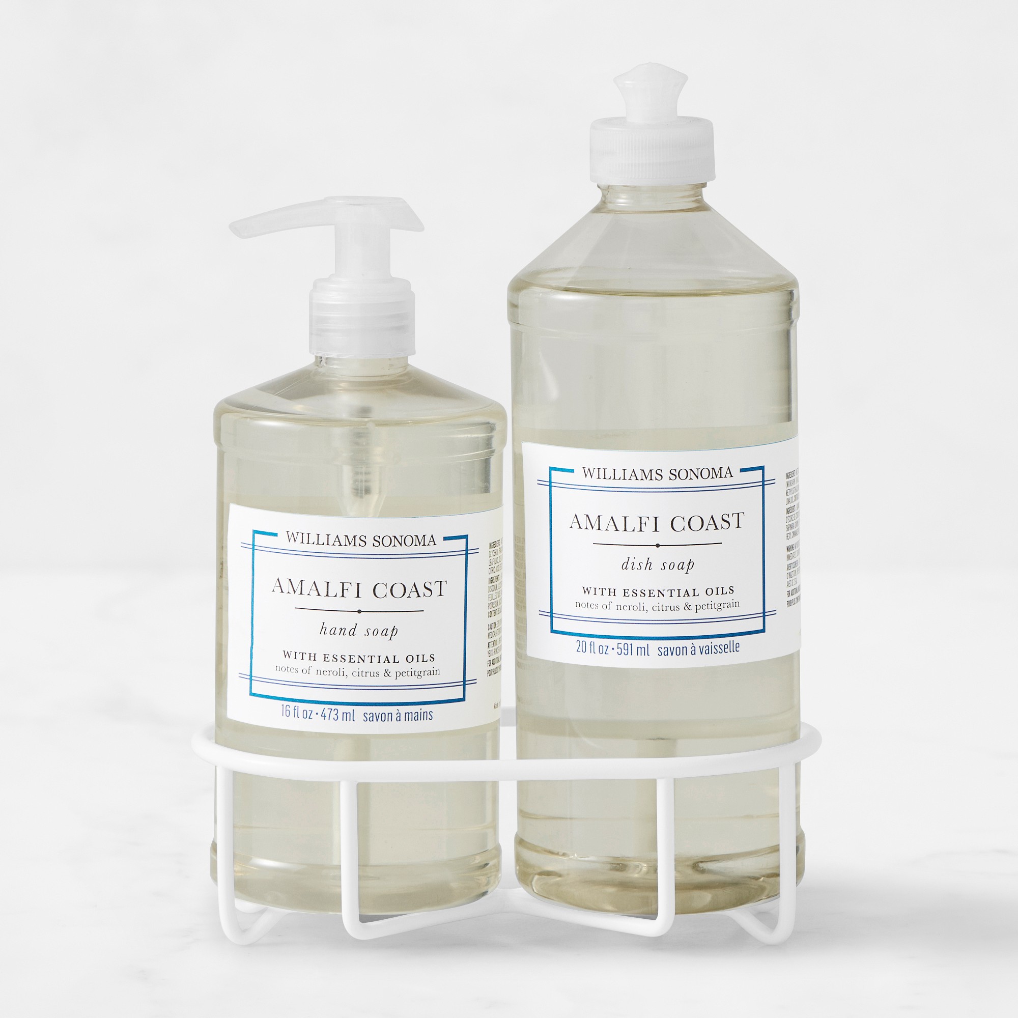 Williams Sonoma Amalfi Coast Hand Soap 3-Piece Kitchen Set