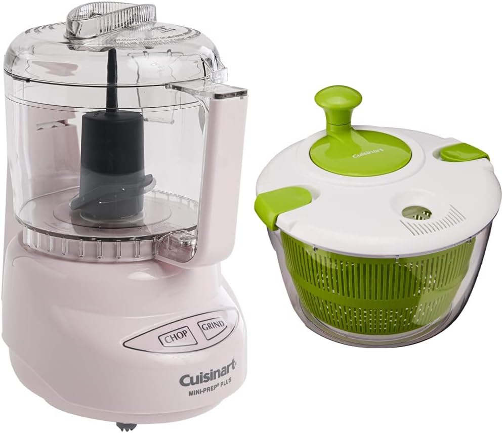 Cuisinart Food Processor, Mini-Prep 3 Cup, 24 oz, Brushed Chrome and Nickel, DLC-2ABC